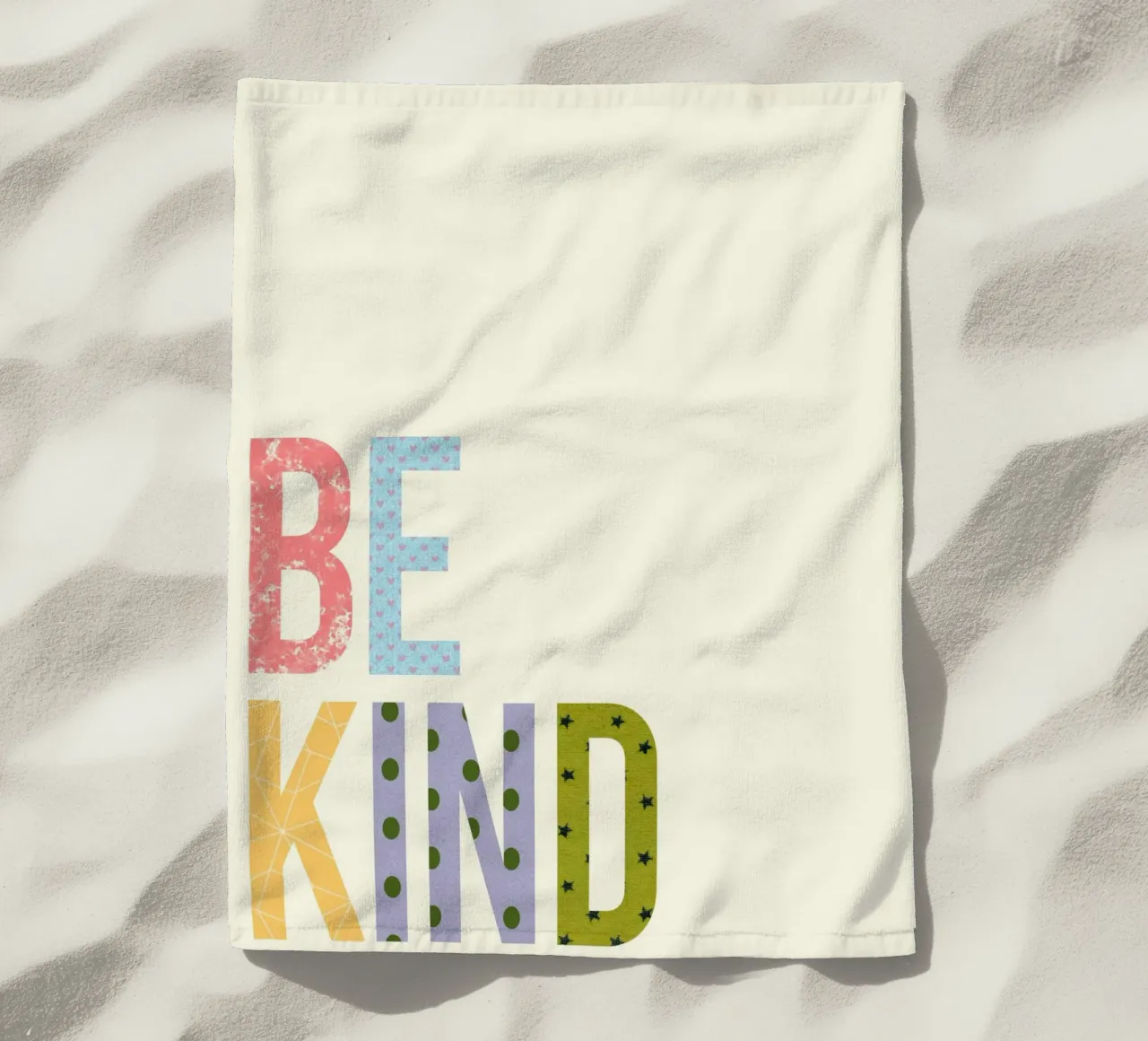Be Kind – Minimal Positive telo mare da Attaboy Dsgn