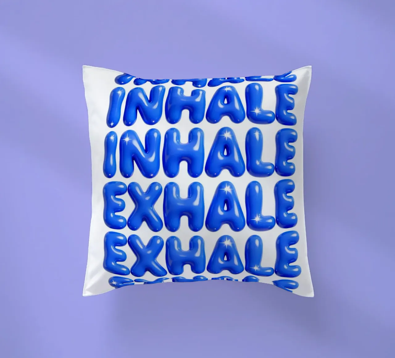 Inhale Exhale cuscino da Attaboy Dsgn