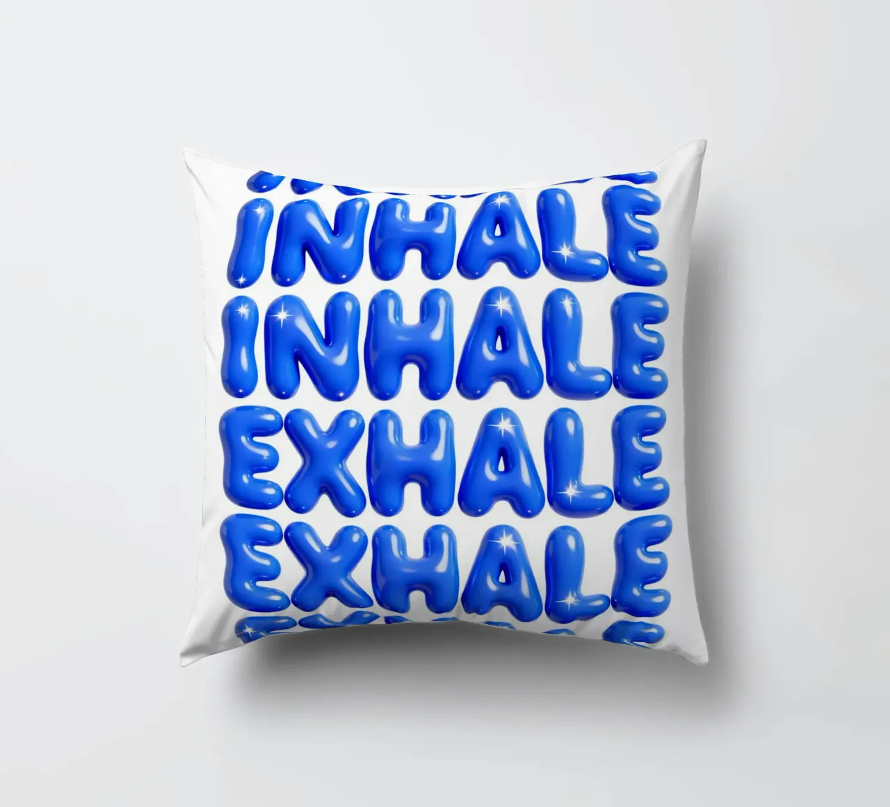 Inhale Exhale cuscino da Attaboy Dsgn