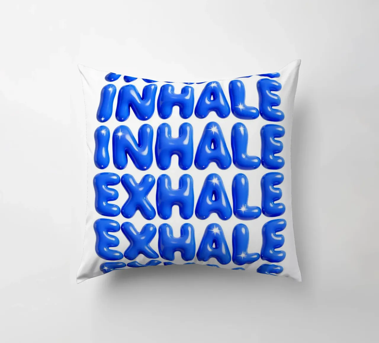 Inhale Exhale cuscino da Attaboy Dsgn
