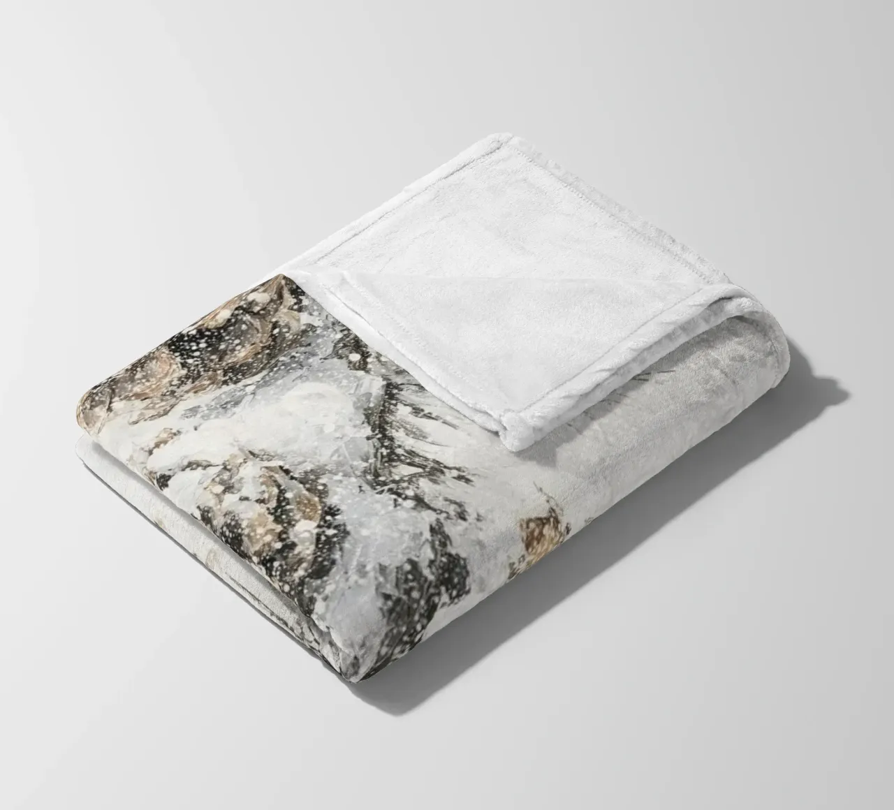 Winter Pine Cones fleecedeken van treechild