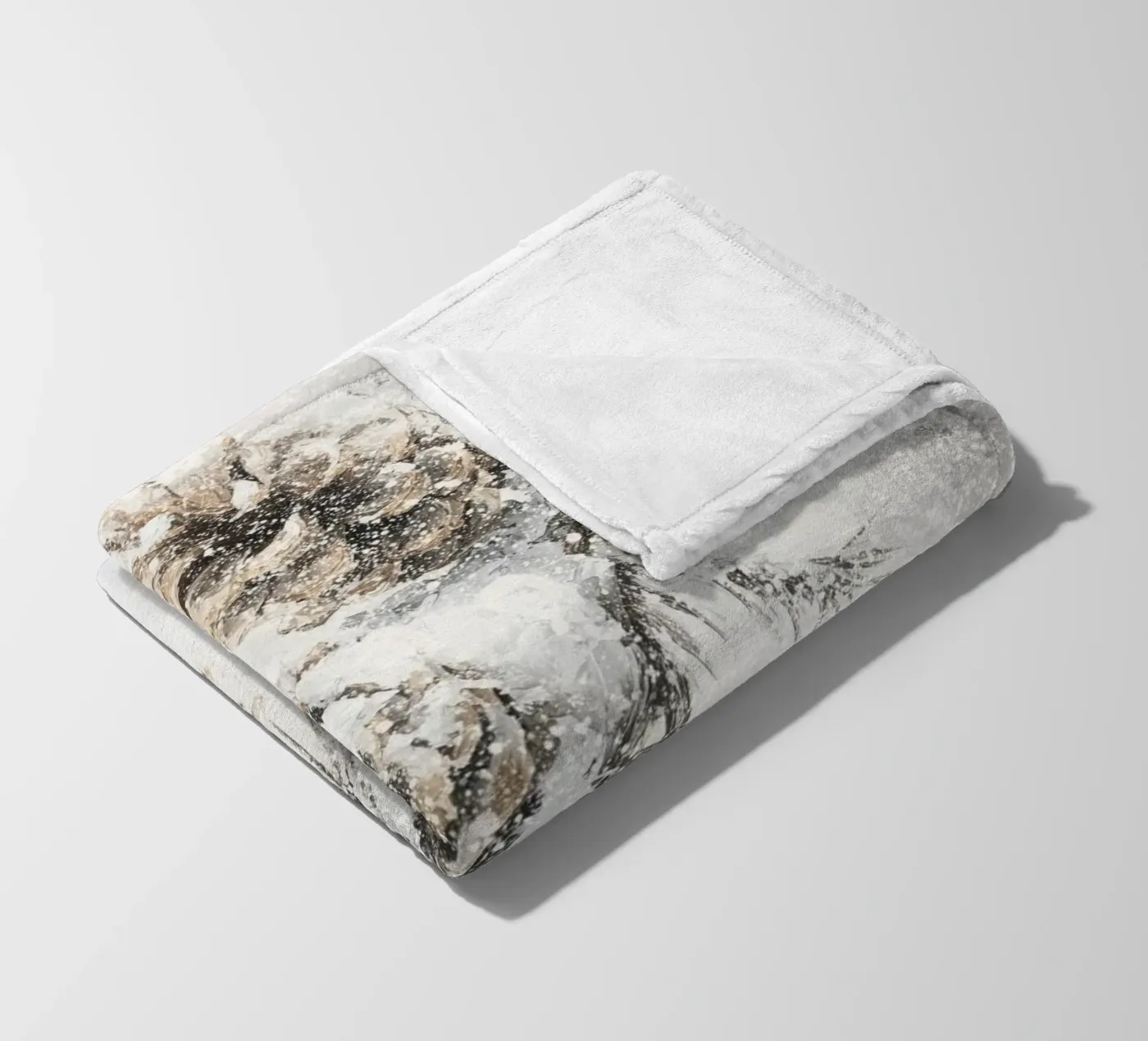 Winter Pine Cones fleecedeken van treechild