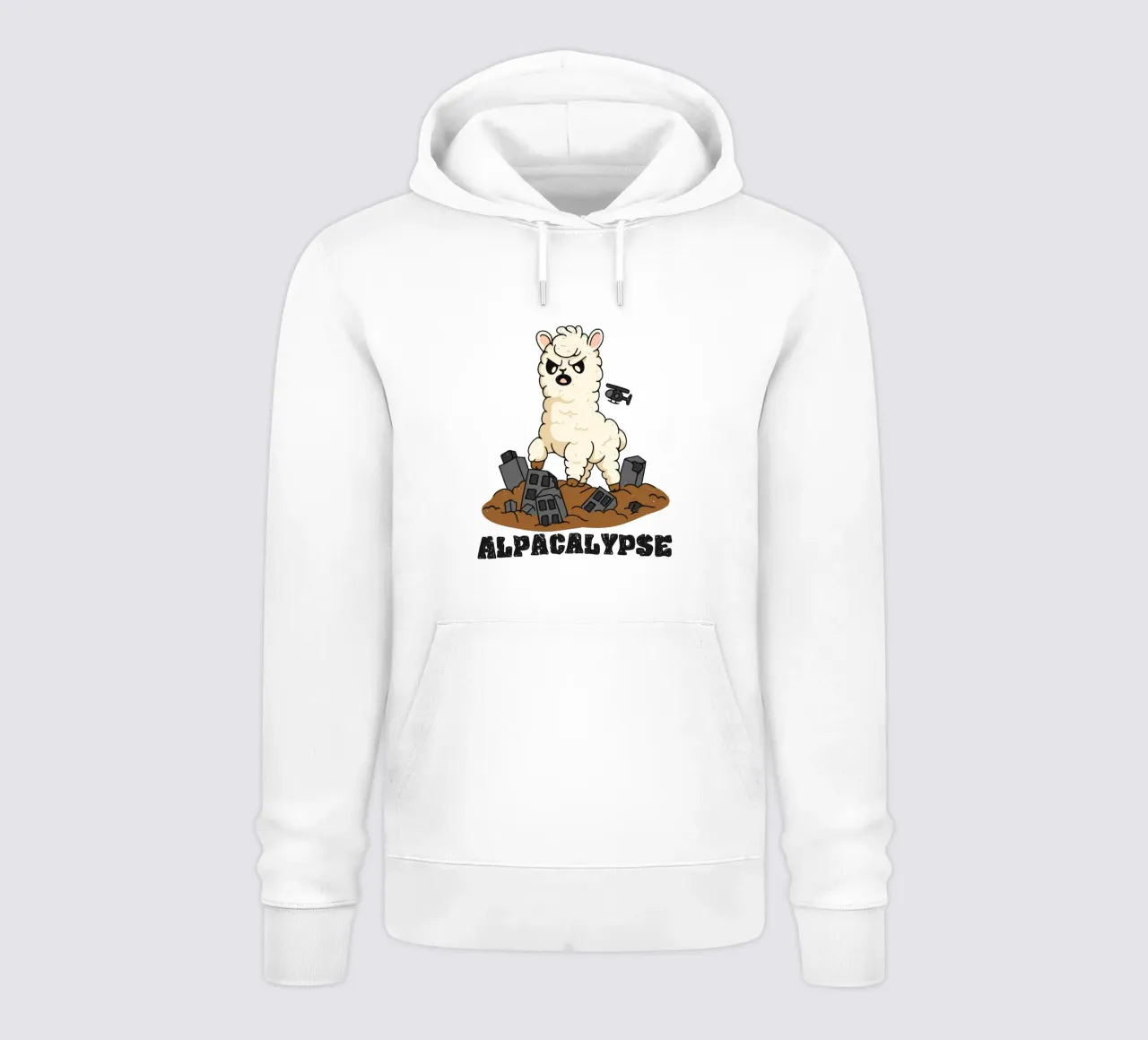 Alpacalypse felpa con cappuccio da Loobs