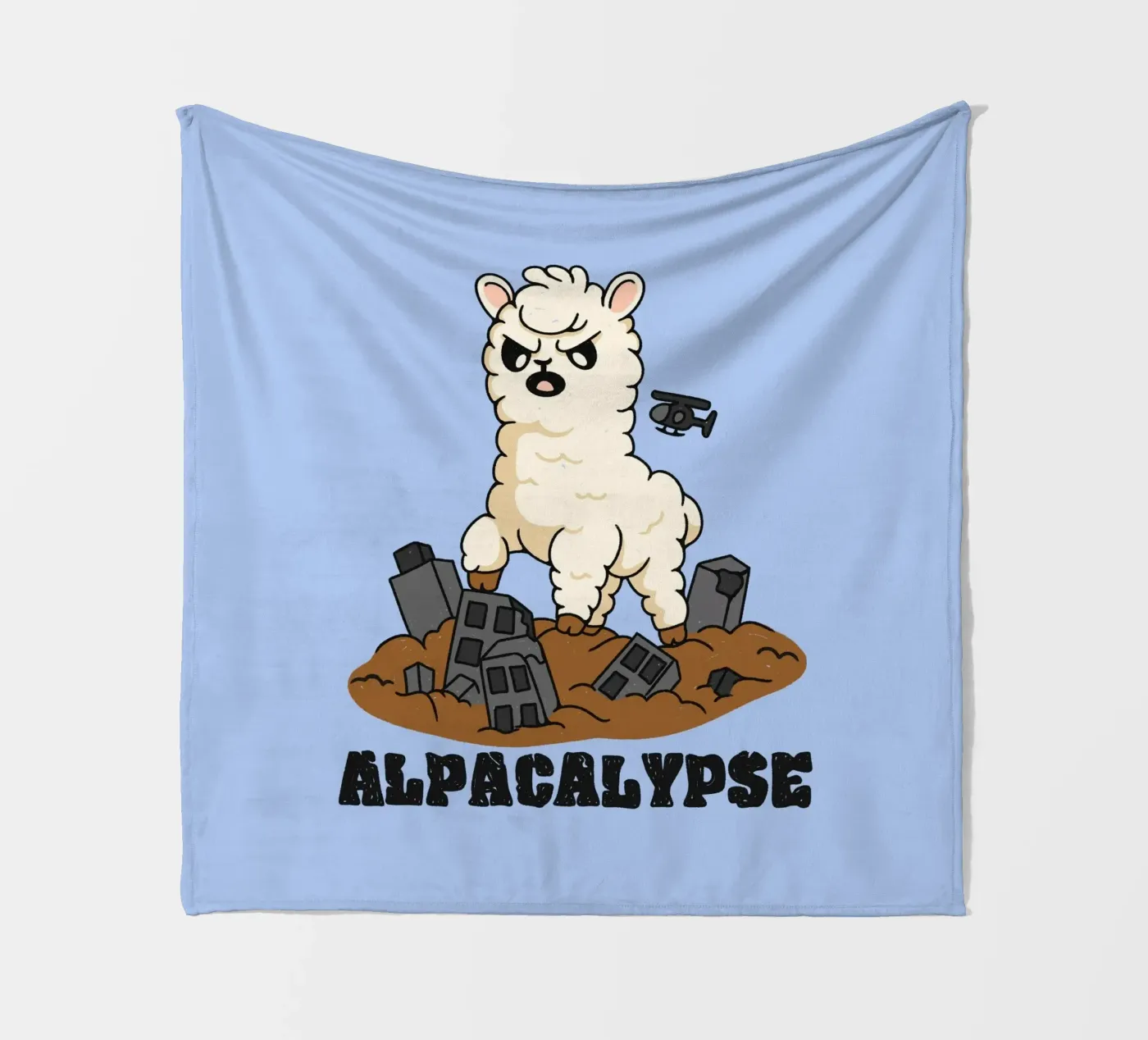 Alpacalypse Fleecedecke von Loobs