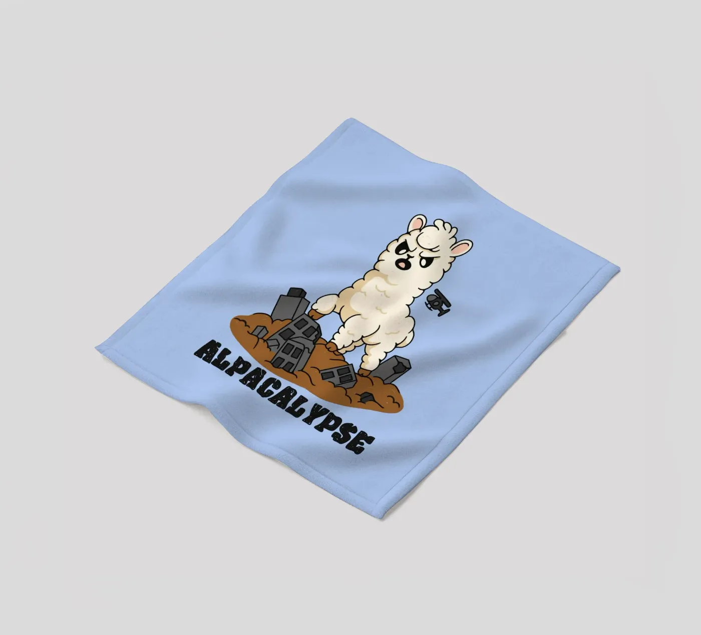 Alpacalypse Fleecedecke von Loobs