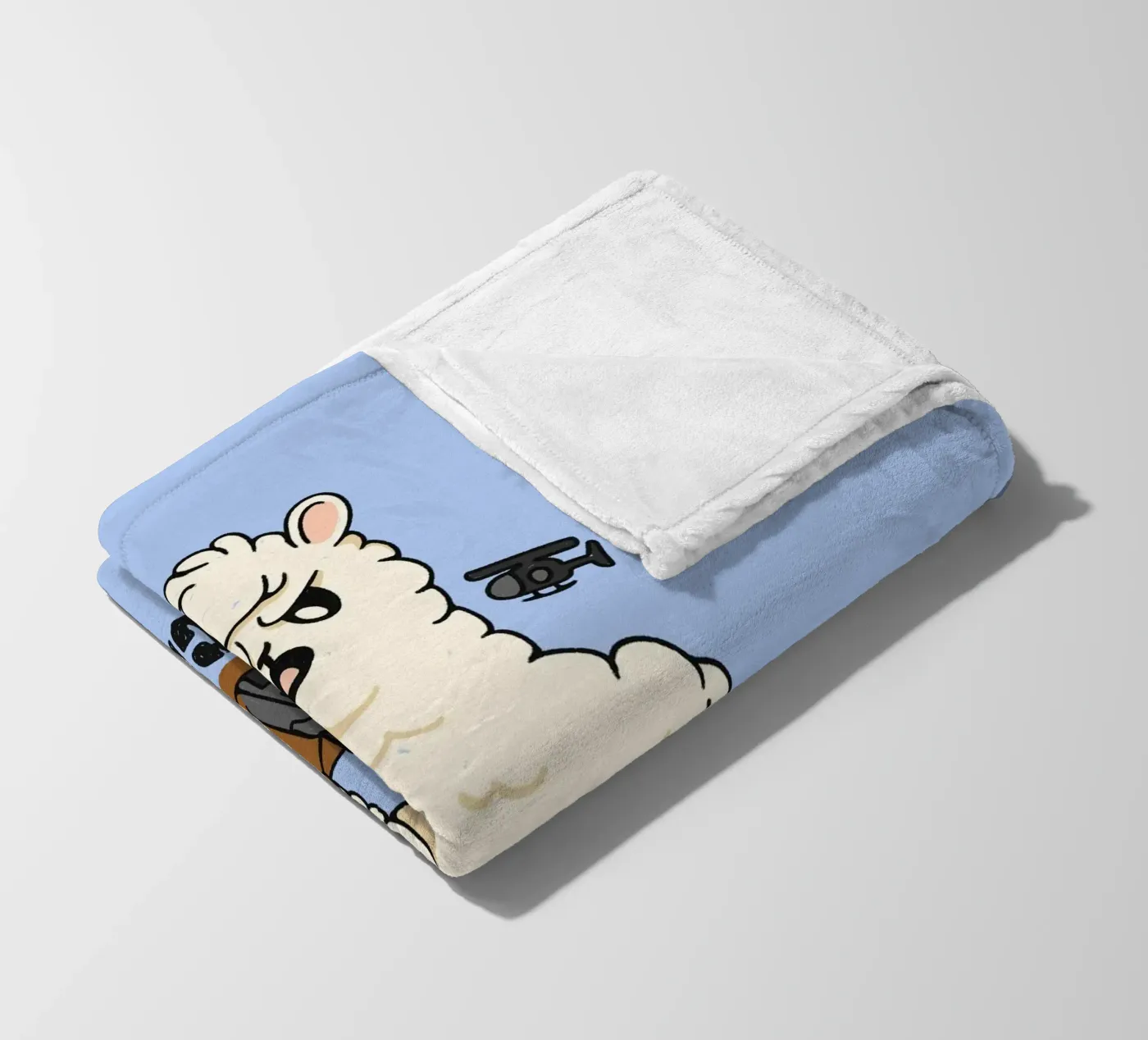 Alpacalypse Fleecedecke von Loobs