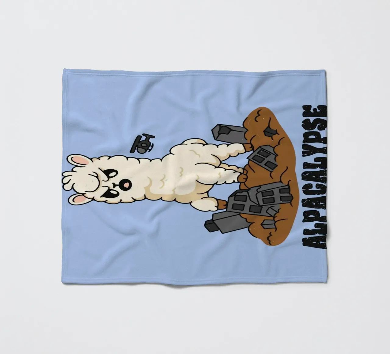 Alpacalypse coperta in pile da Loobs