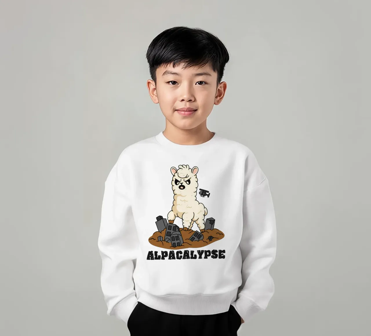 Alpacalypse felpa bambino da Loobs