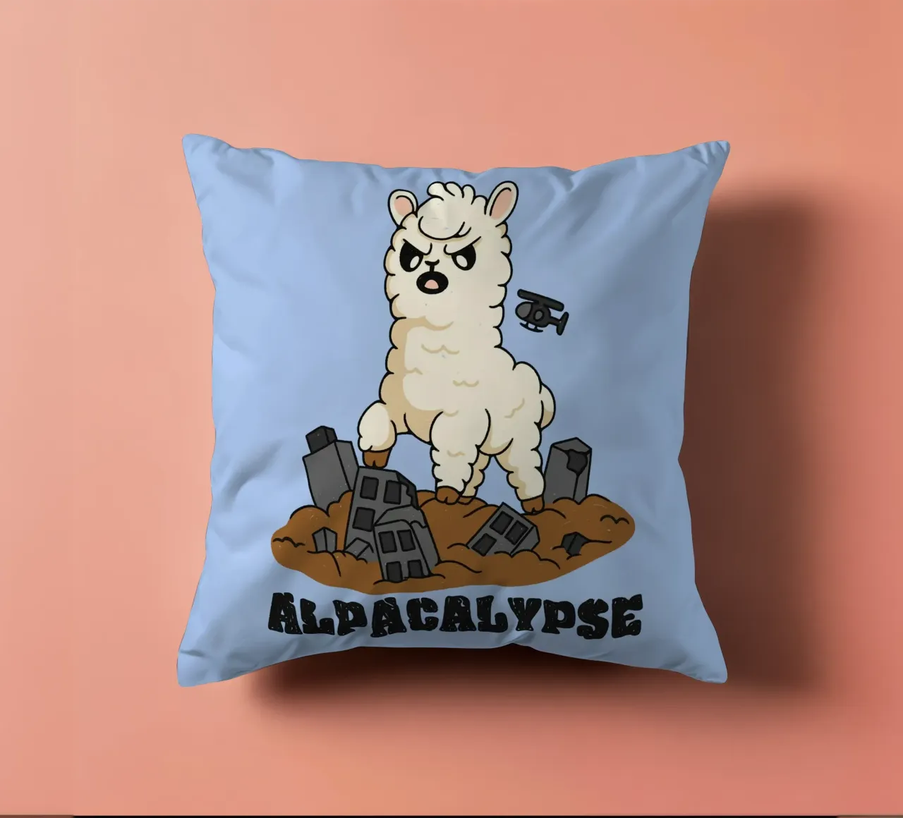Alpacalypse cuscino da Loobs