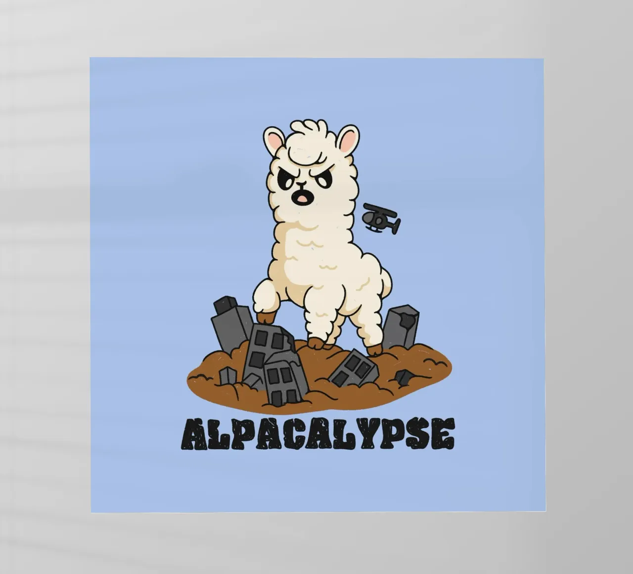 Alpacalypse pellicola backlit da Loobs