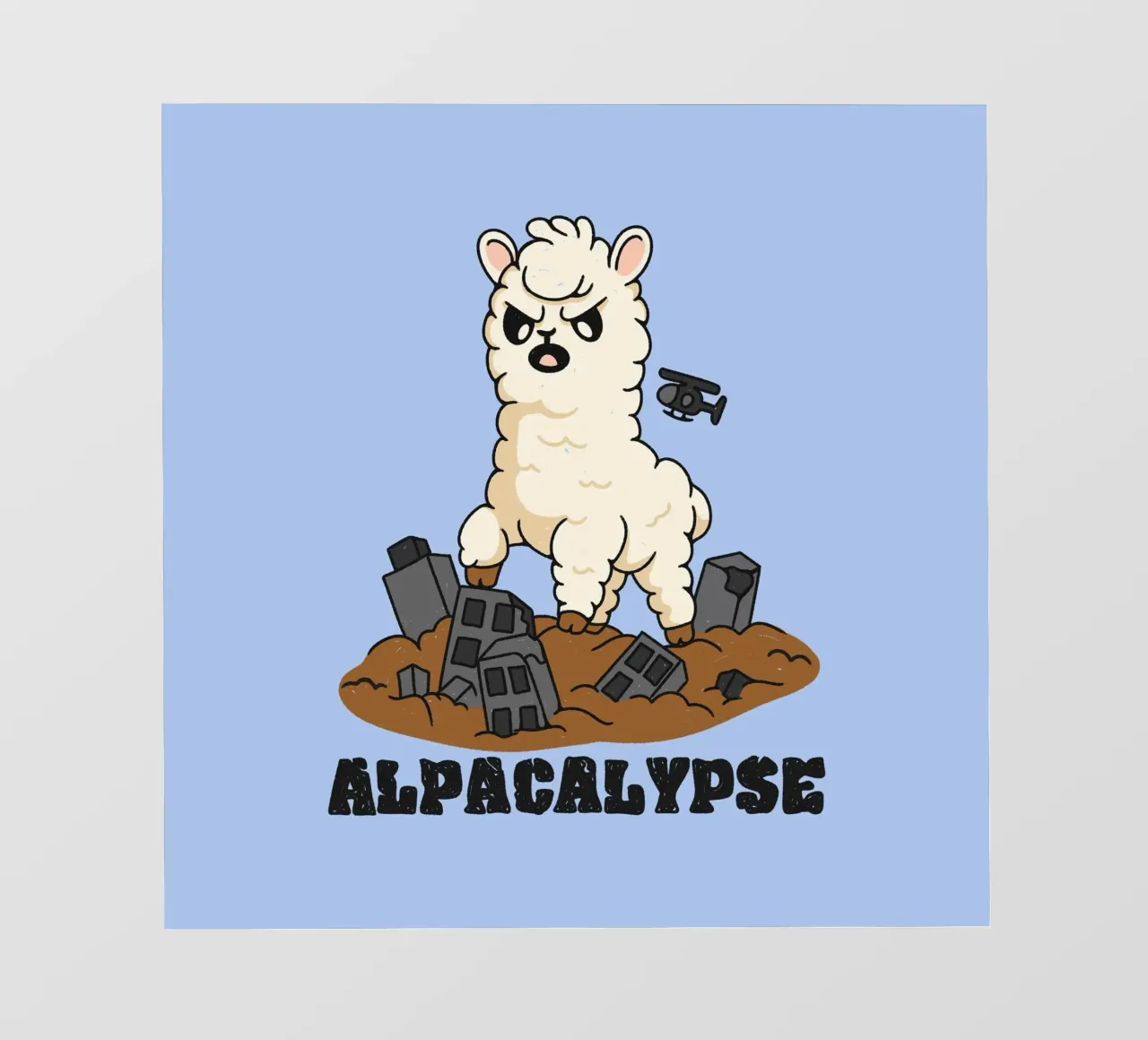 Alpacalypse pellicola backlit da Loobs