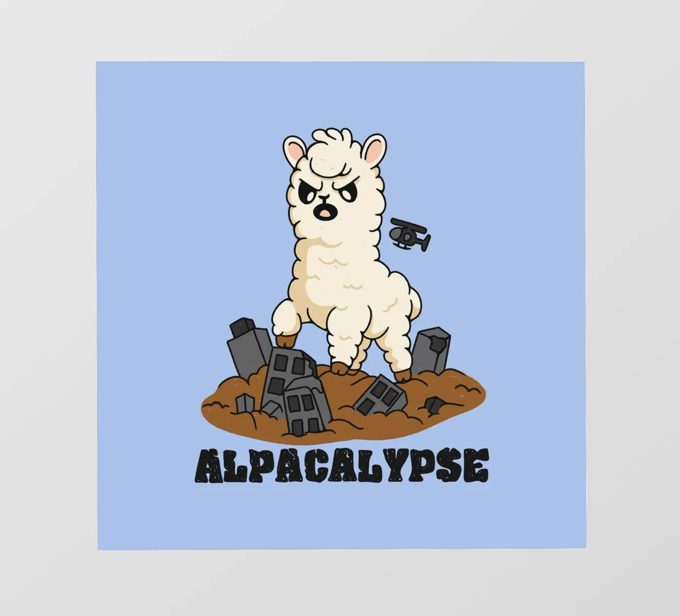 Alpacalypse pellicola backlit da Loobs