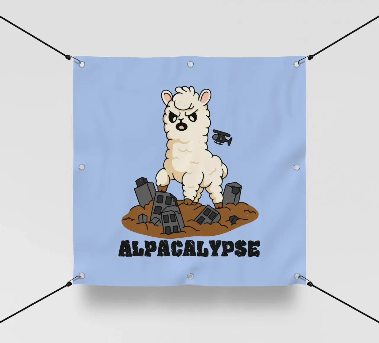 Alpacalypse telo in pvc da Loobs