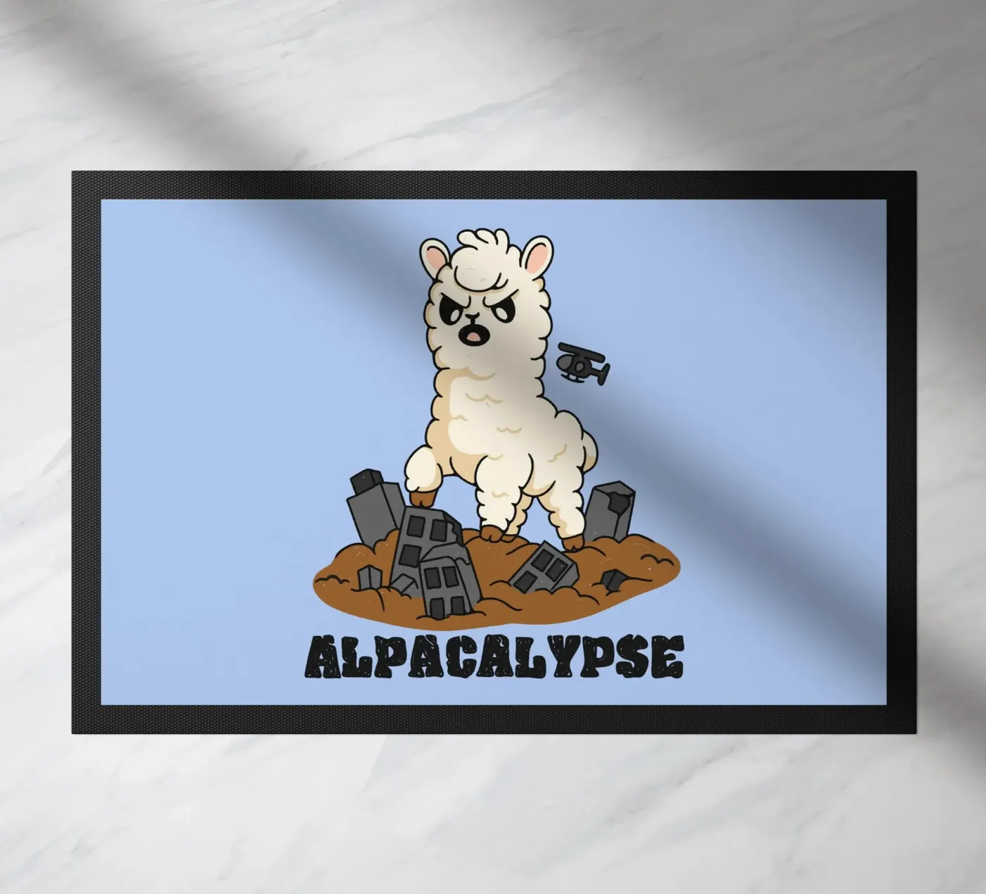 Alpacalypse paillasson de Loobs
