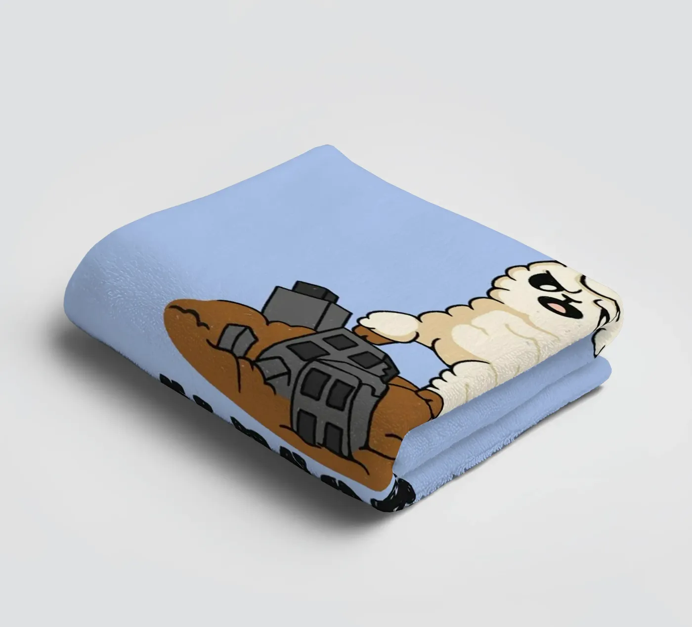 Alpacalypse towel by Loobs