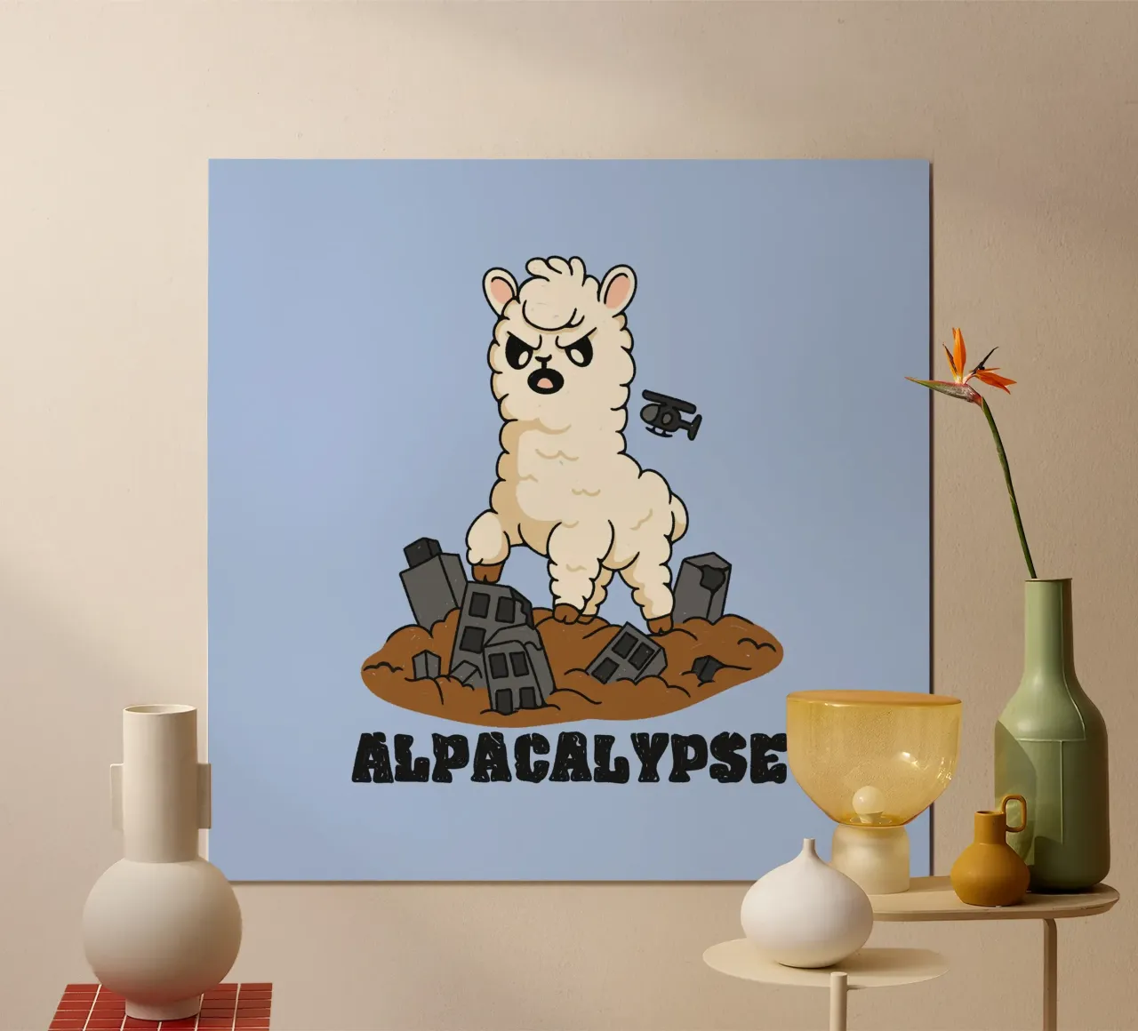 Alpacalypse carta hahnemühle da Loobs