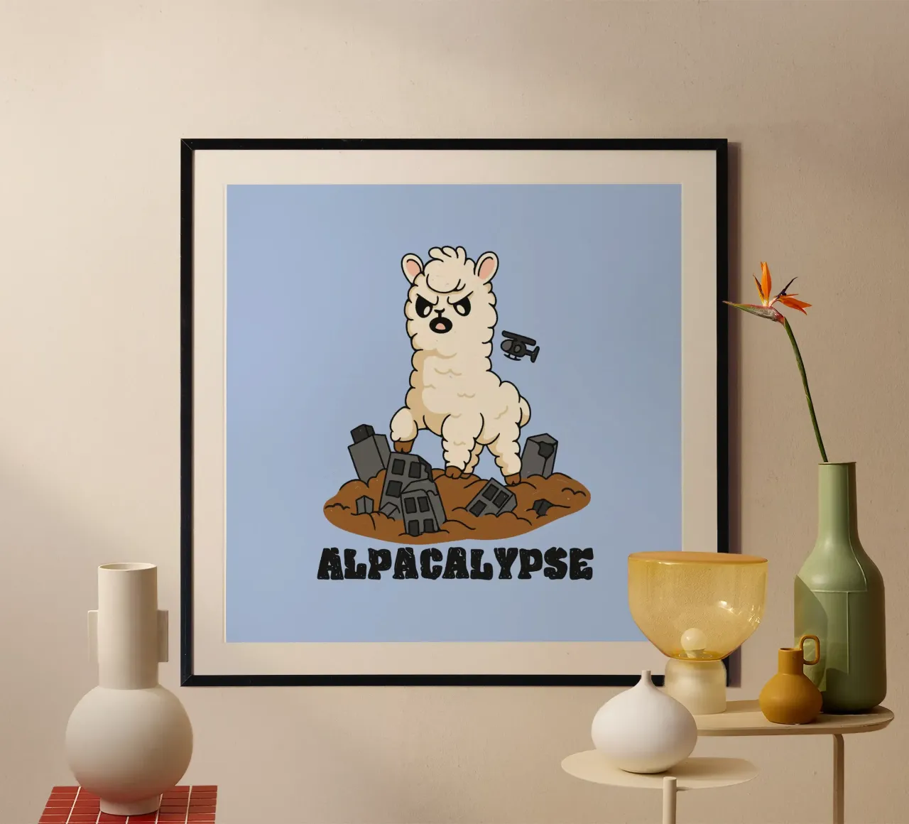 Alpacalypse poster da Loobs