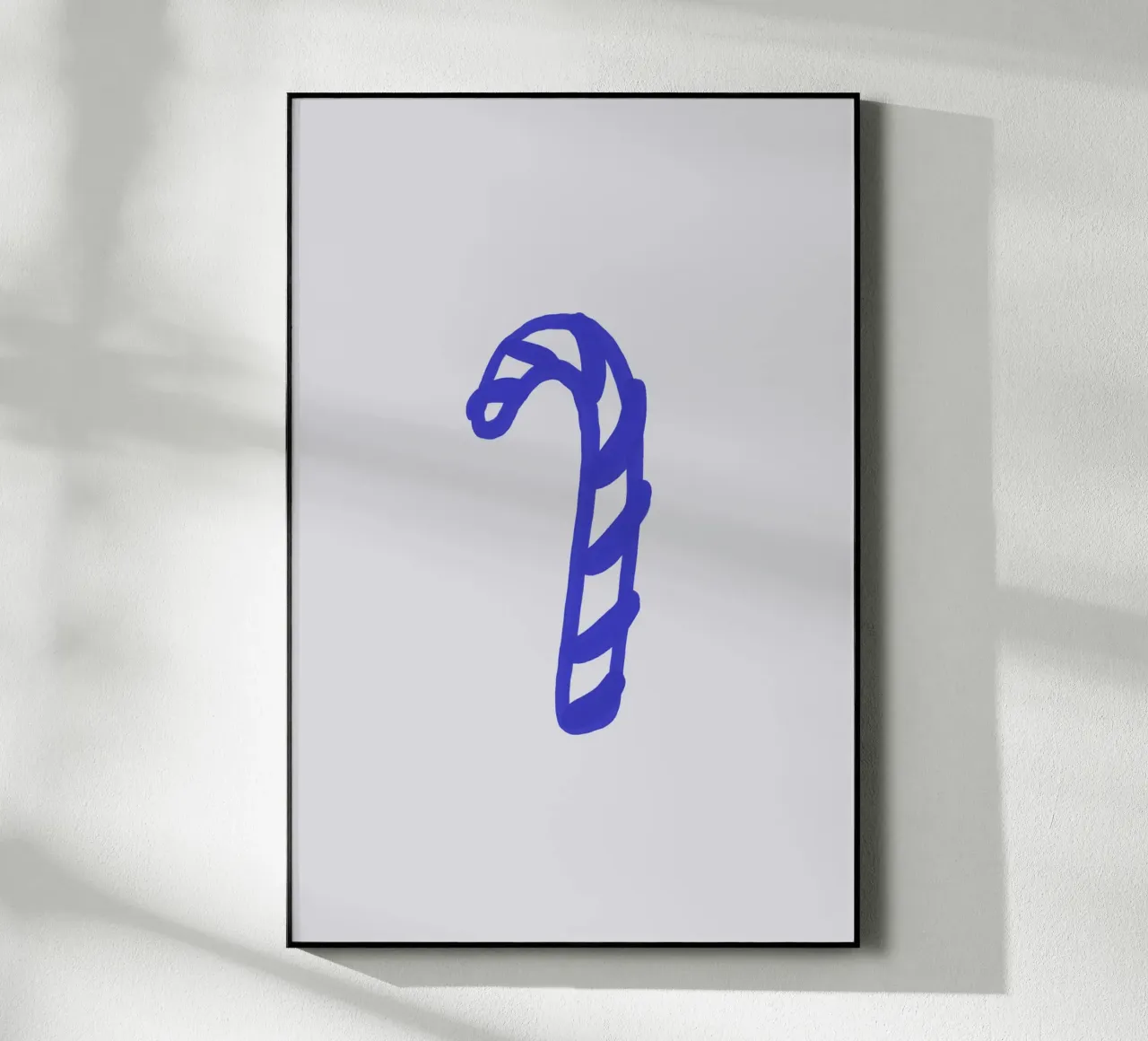 Candy Cane (Blue) plexiglass da treechild