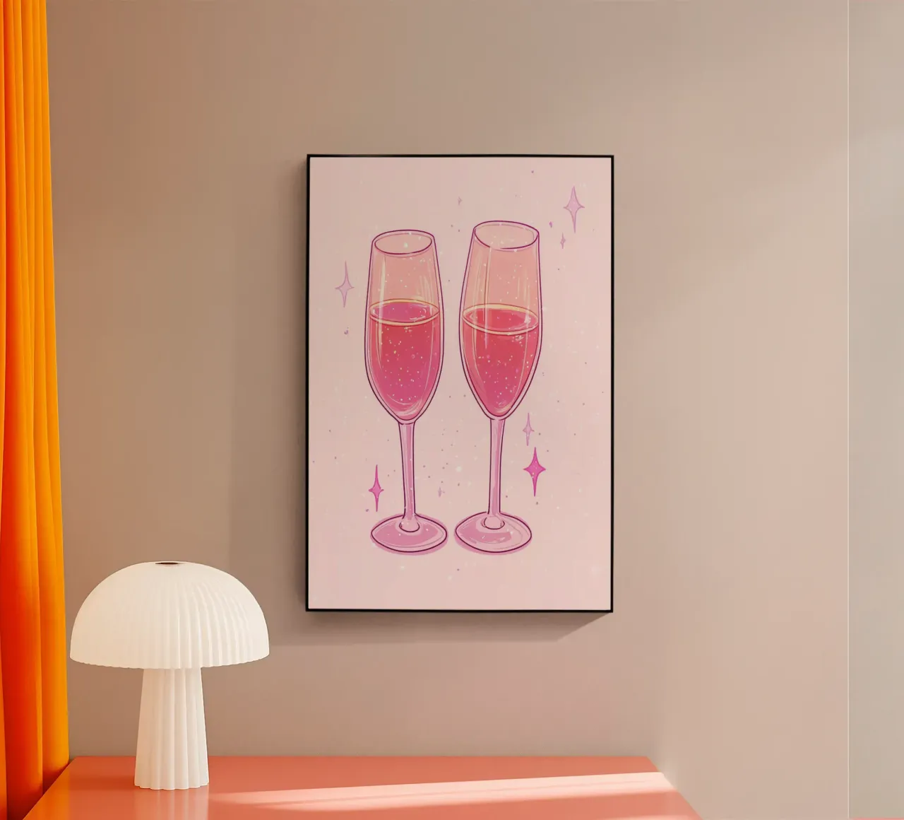 Champagne plexiglass da treechild