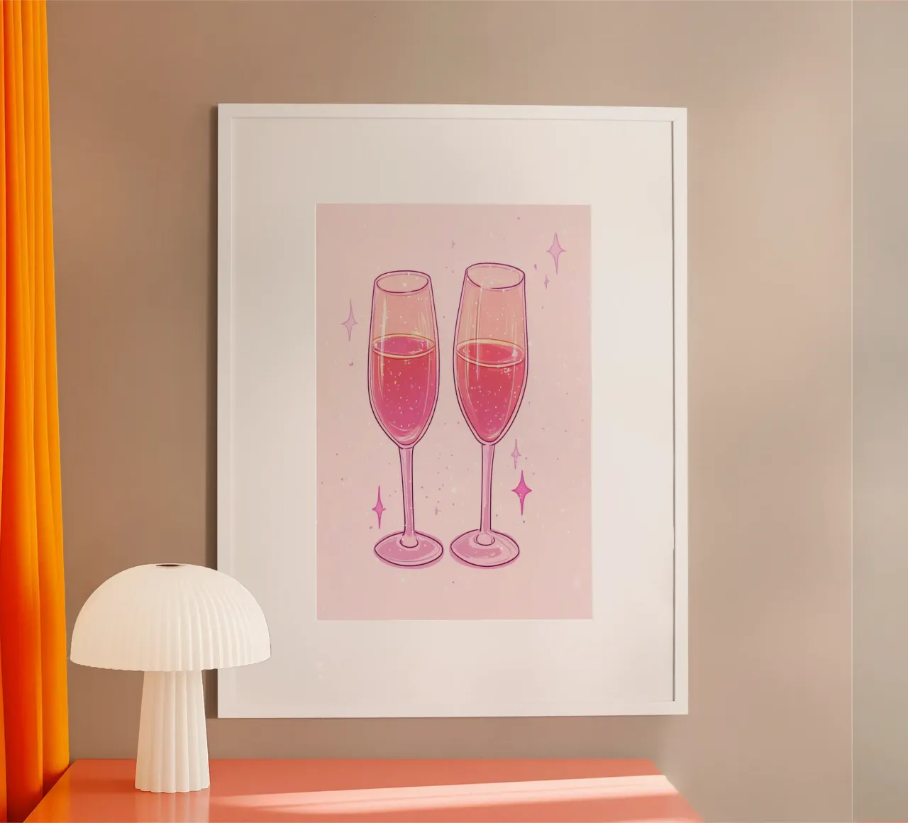 Champagne poster da treechild