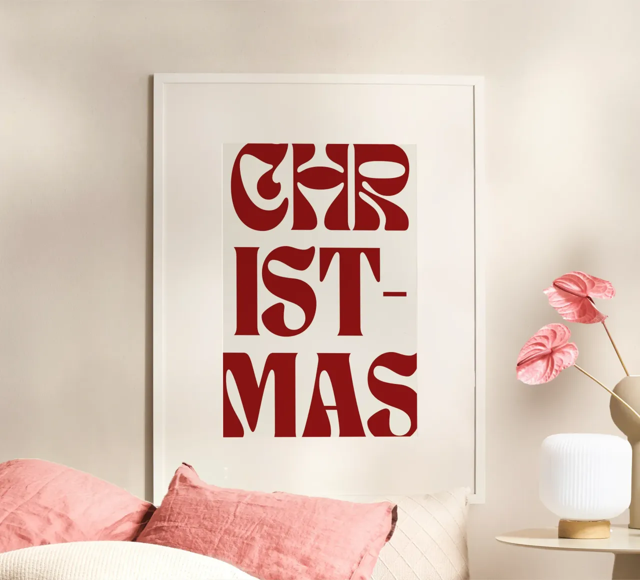 Christmas (Red) carta hahnemühle da treechild