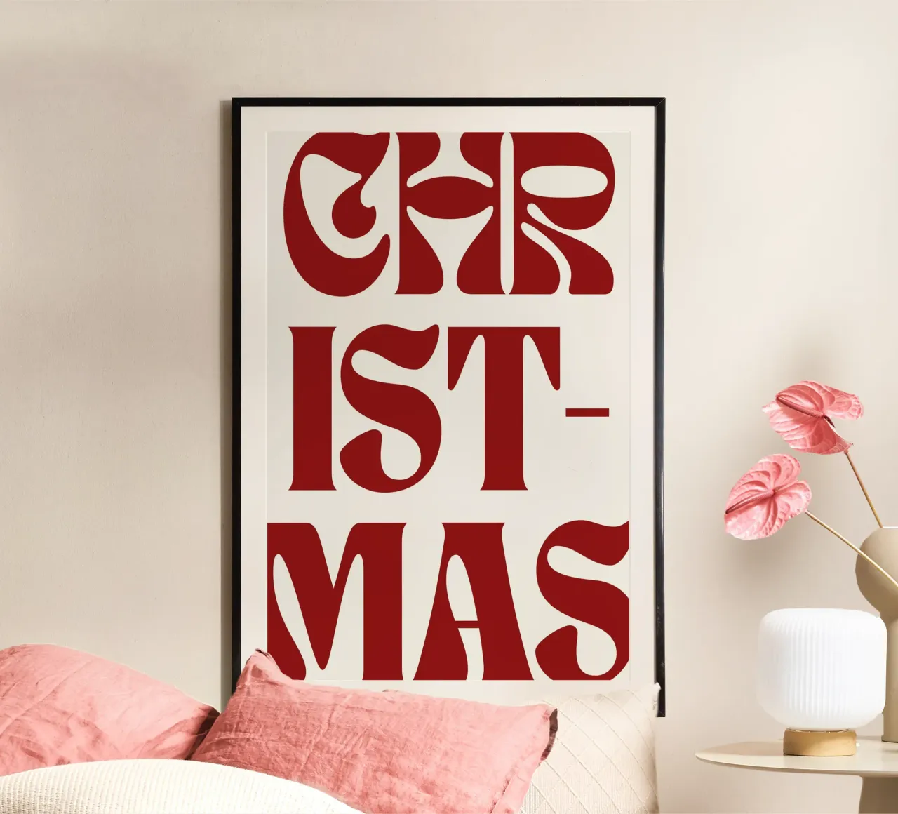 Christmas (Red) carta hahnemühle da treechild