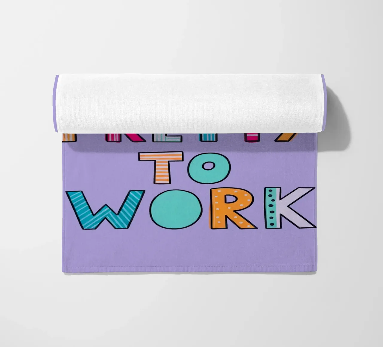 Too Pretty To Work telo mare da Attaboy Dsgn