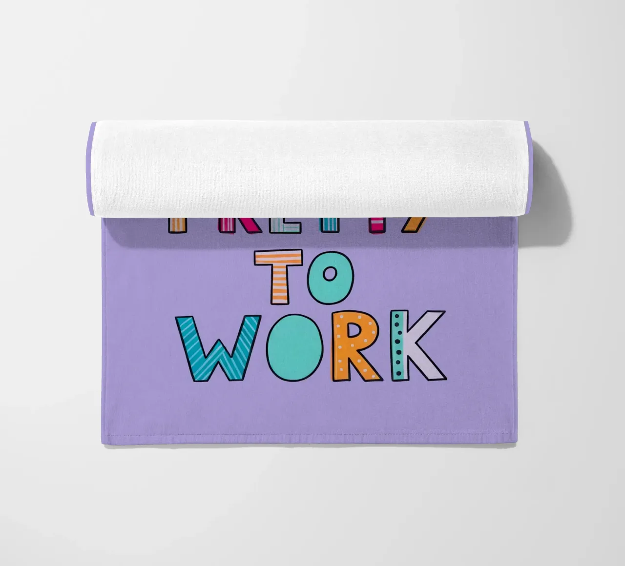 Too Pretty To Work telo mare da Attaboy Dsgn