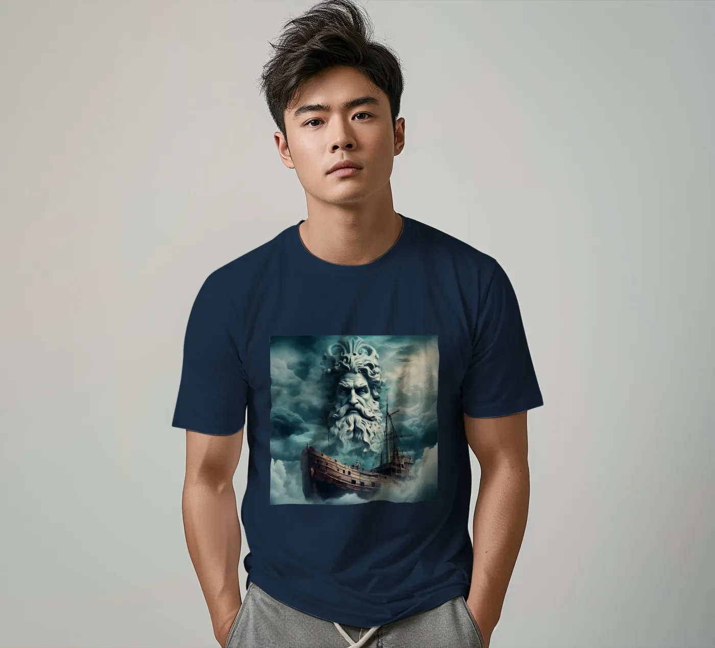 Poseidone t-shirt da CASTILO