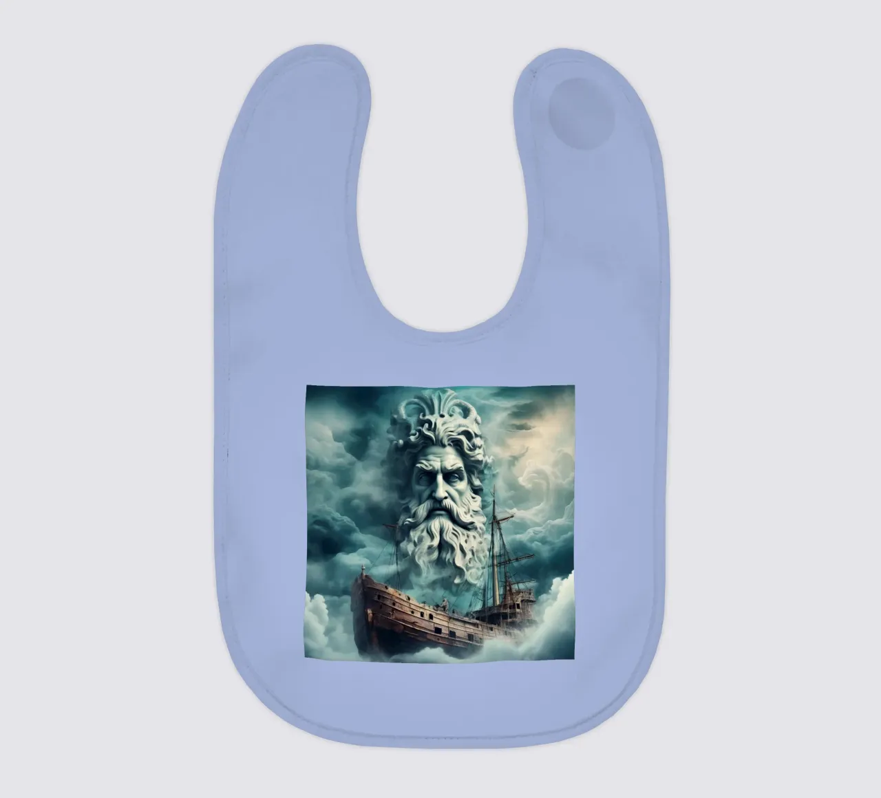 Poseidon Babylätzchen von CASTILO