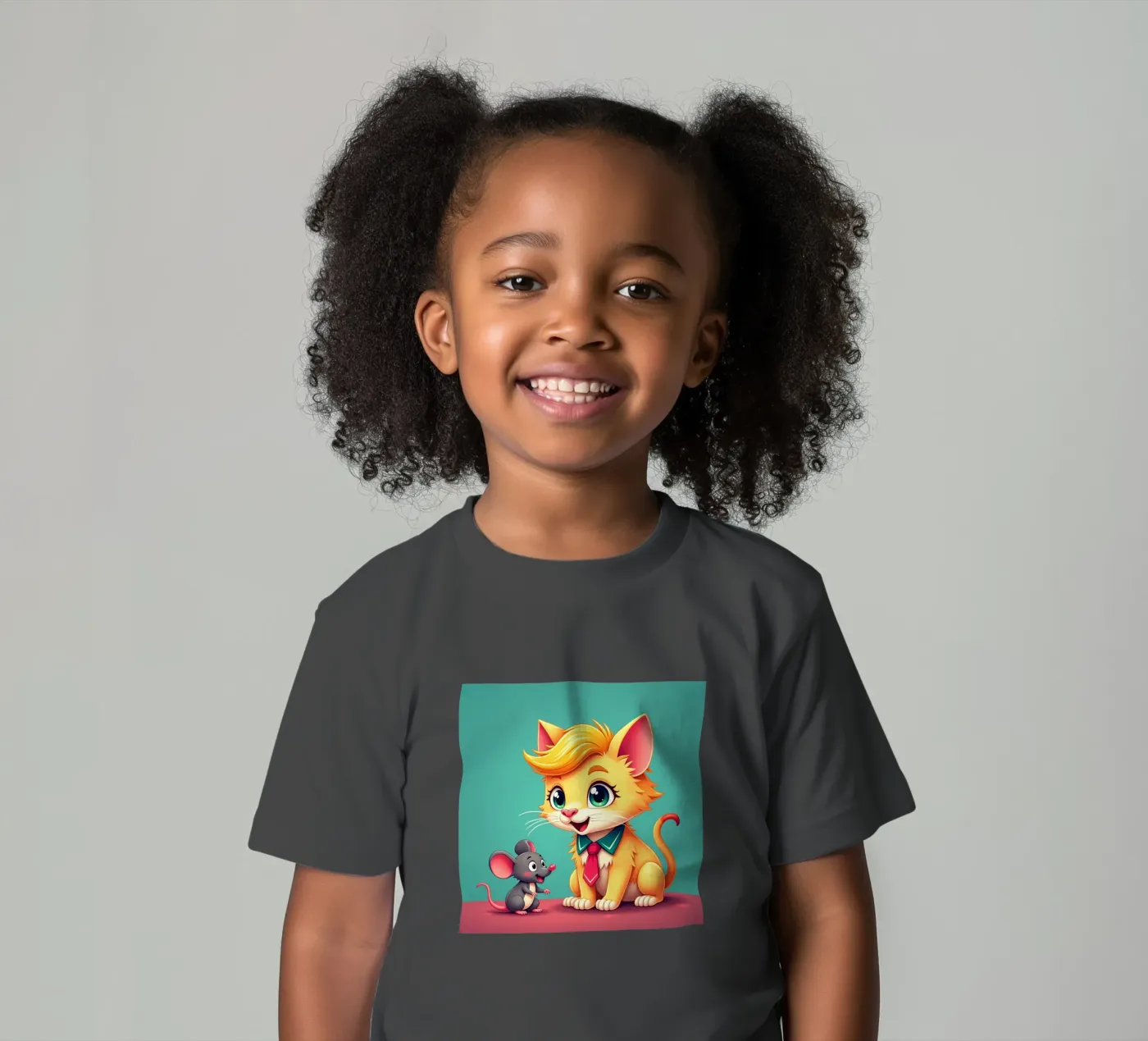 Amici - gatto e topo t-shirt bambini da CASTILO