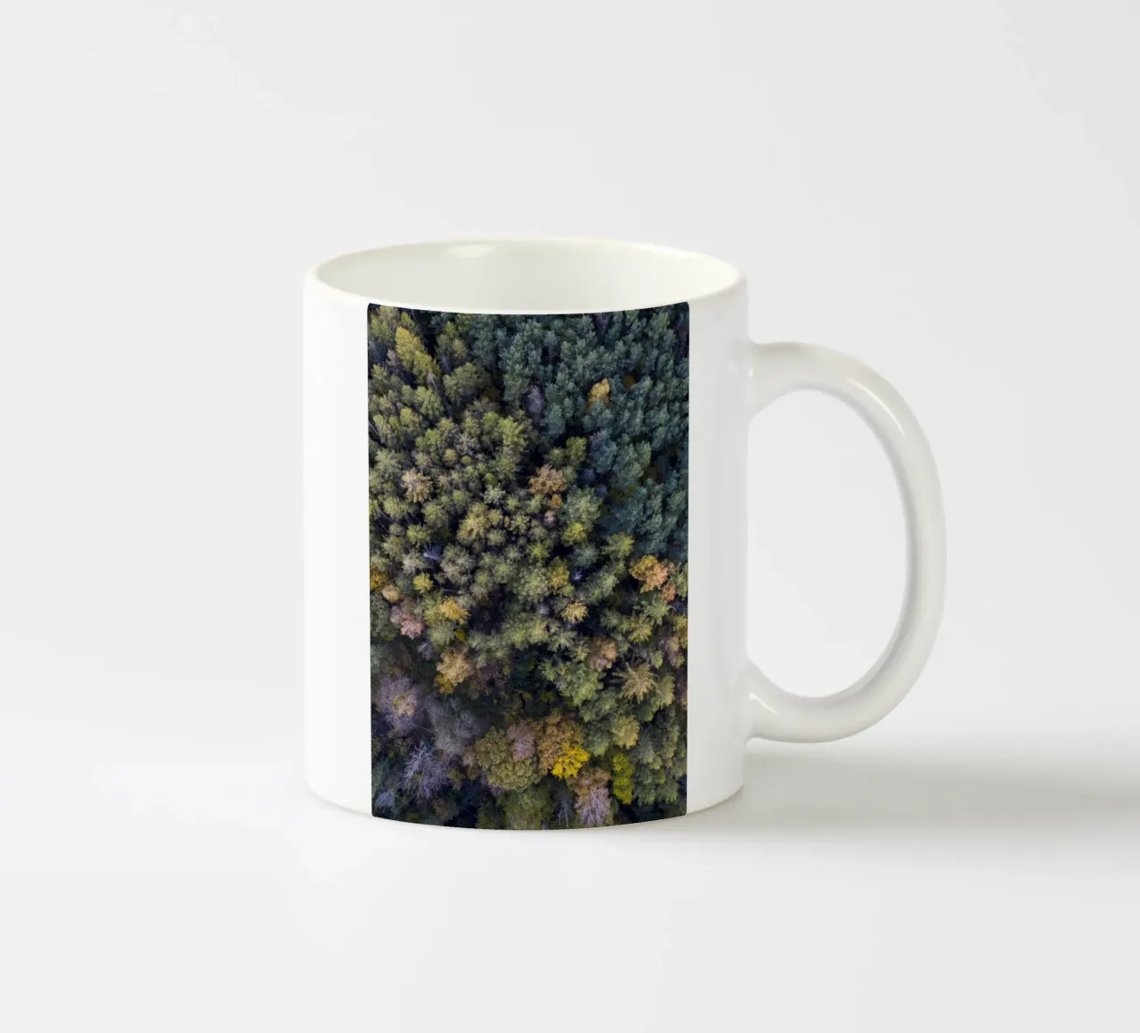 yellow autumn in the forest tazza in ceramica da Studio Nahili