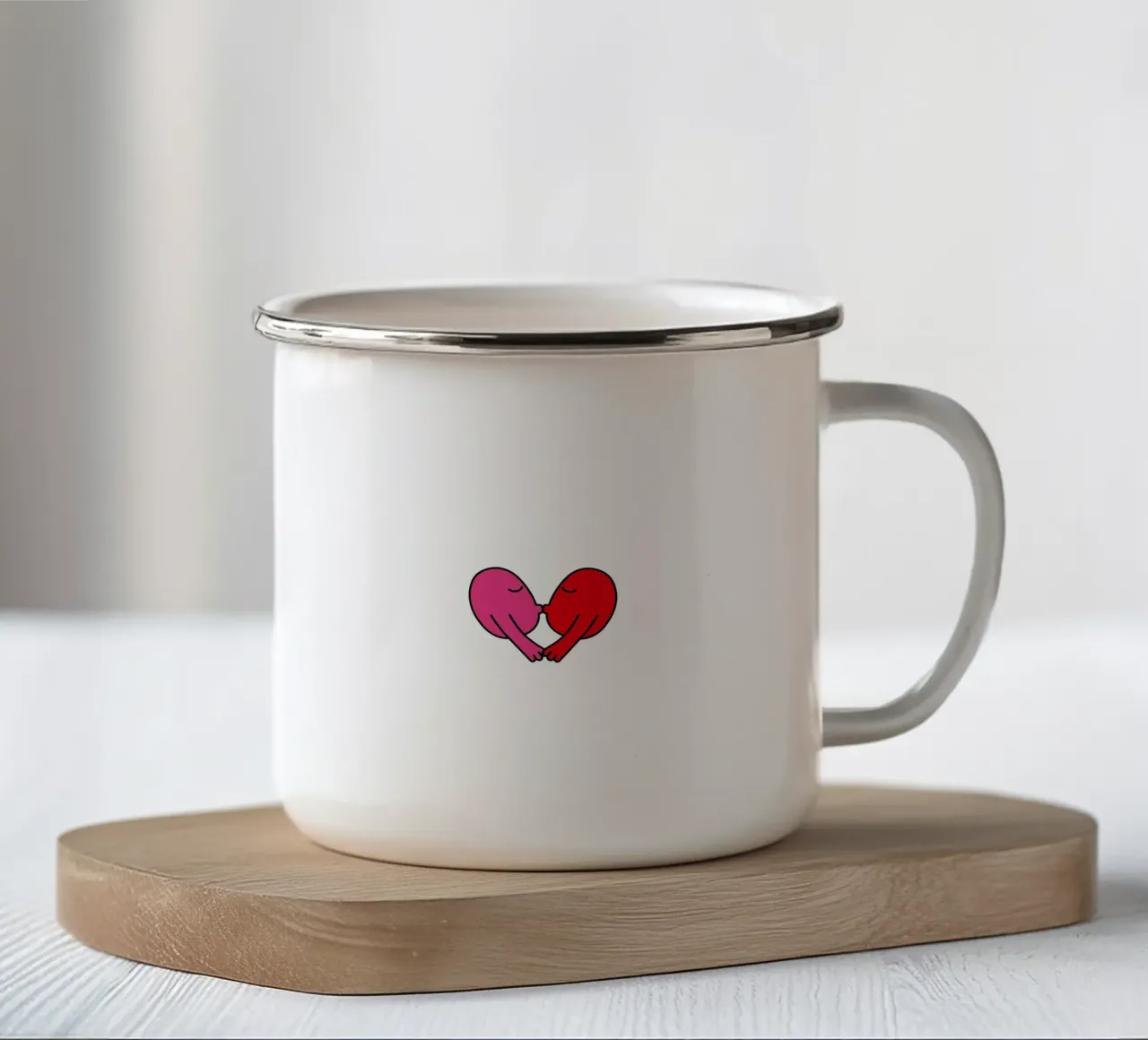 BISOU tazza in smalto da MYANA
