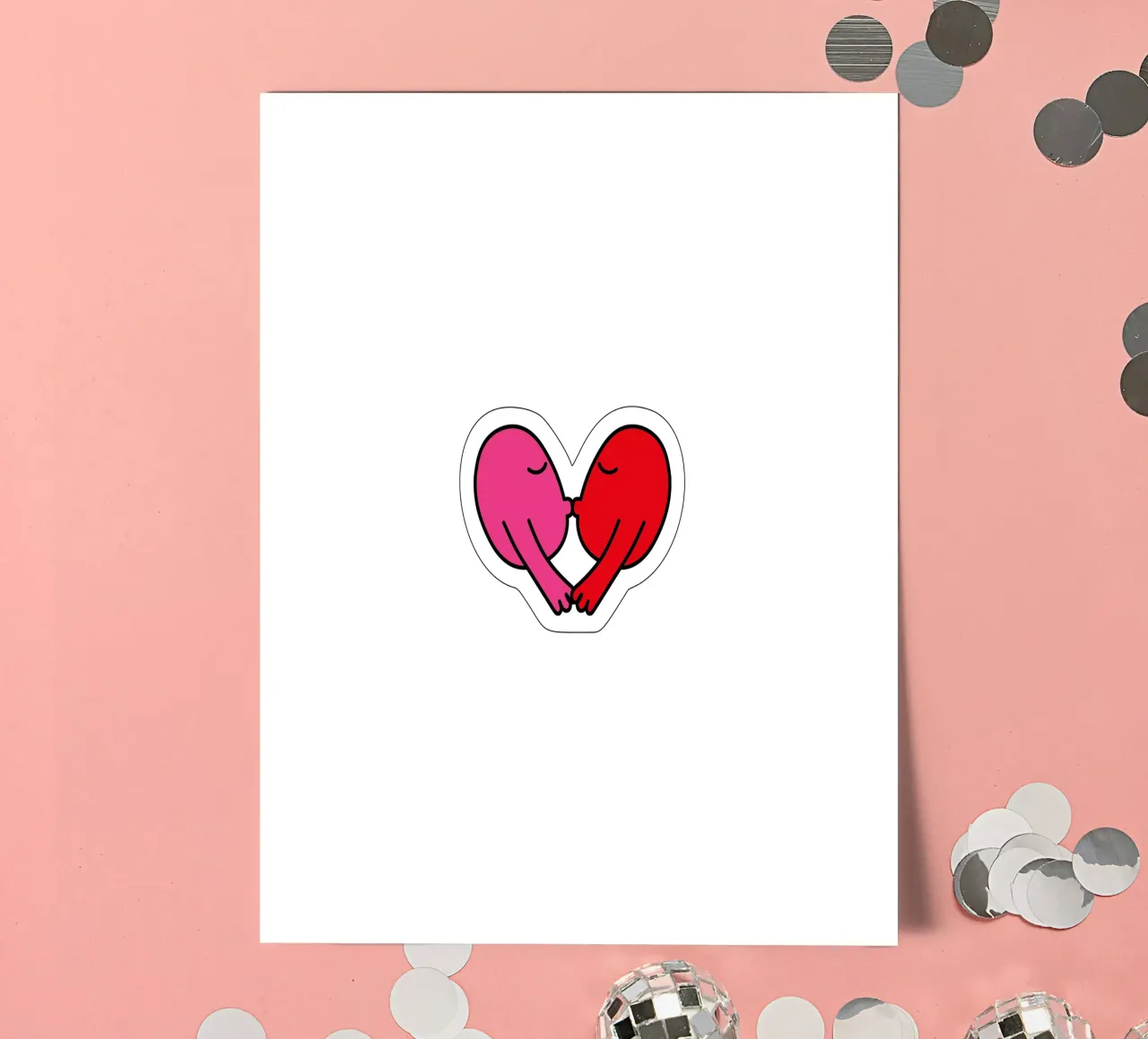 BISOU sticker sheet by MYANA