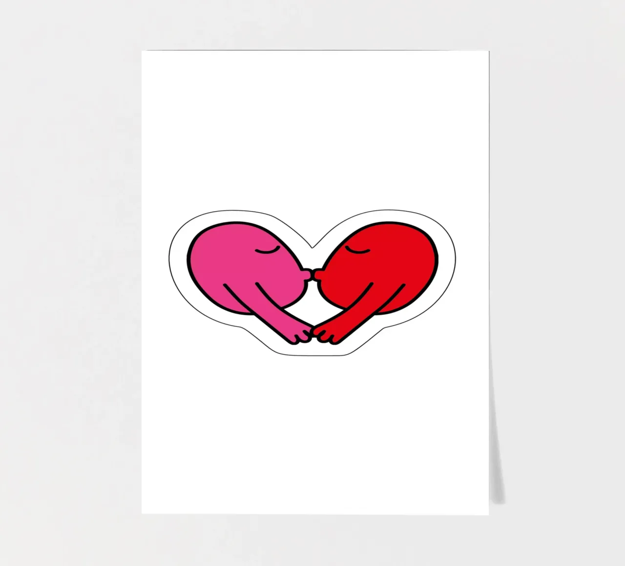 BISOU sticker sheet by MYANA