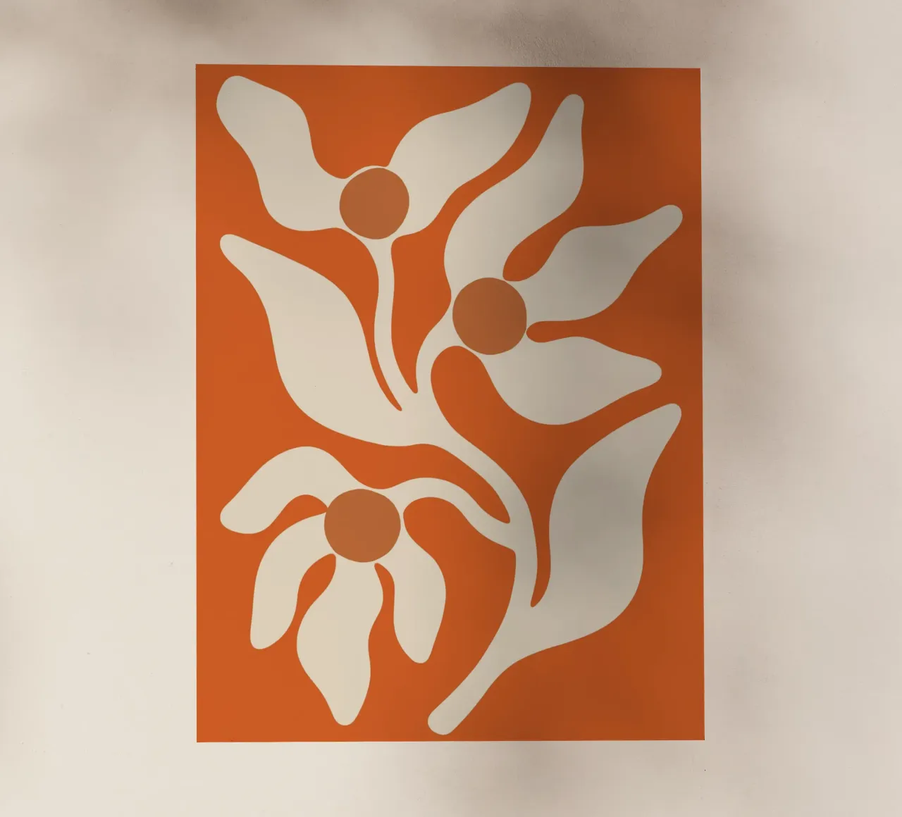 Boho Floral Abstract pellicola backlit da Attaboy Dsgn