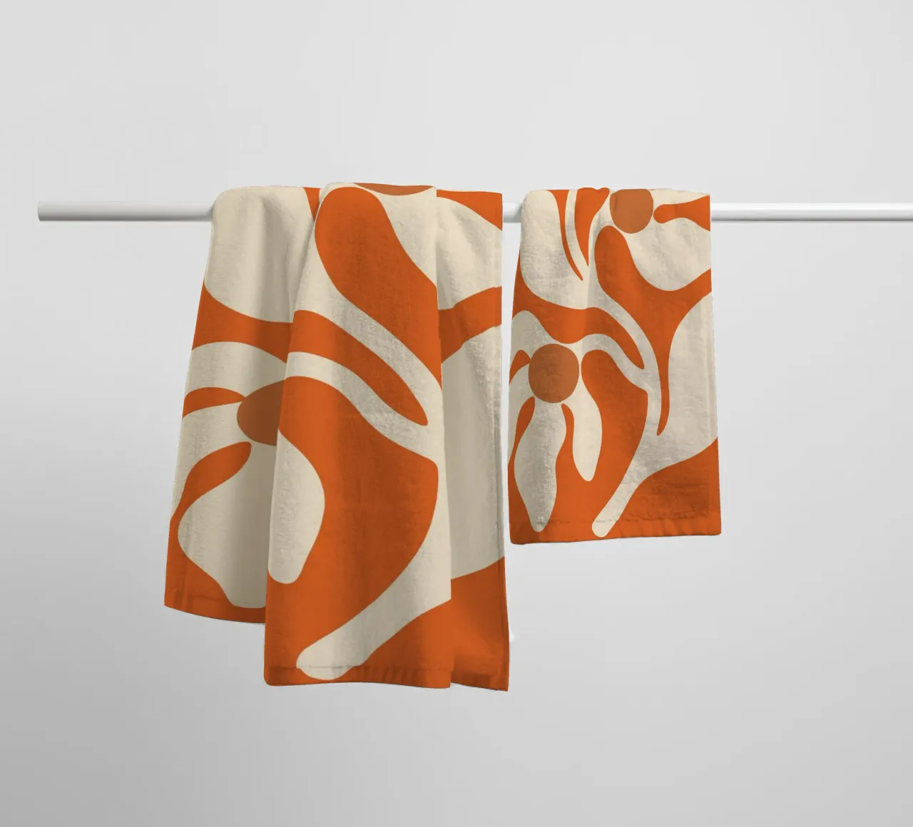 Boho Floral Abstract asciugamano da bagno da Attaboy Dsgn