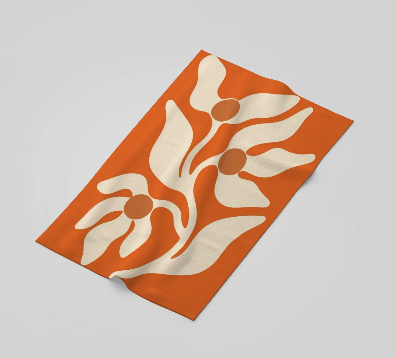 Boho Floral Abstract telo mare da Attaboy Dsgn