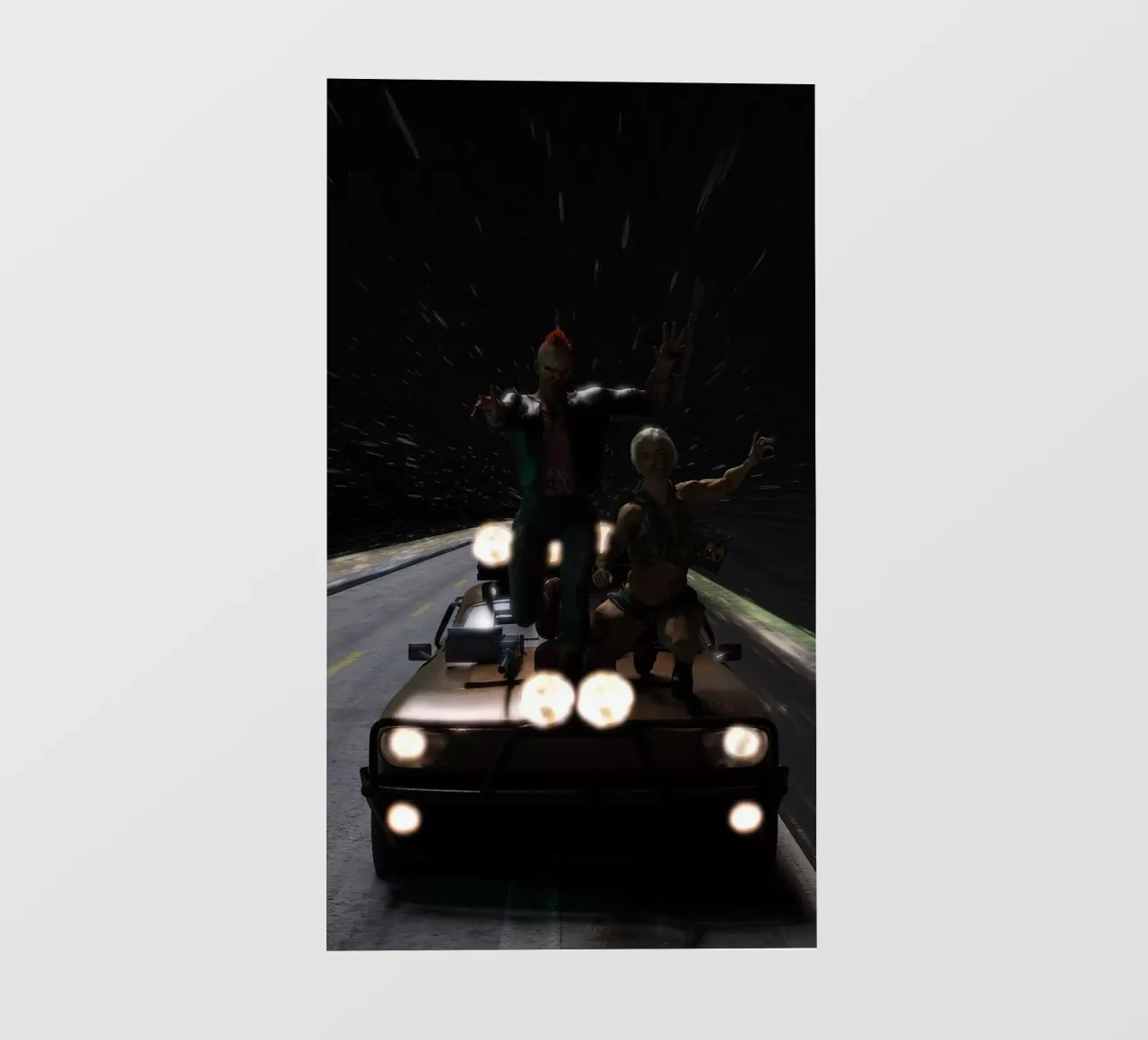 RUNAWAY telo in pvc da the-witcher