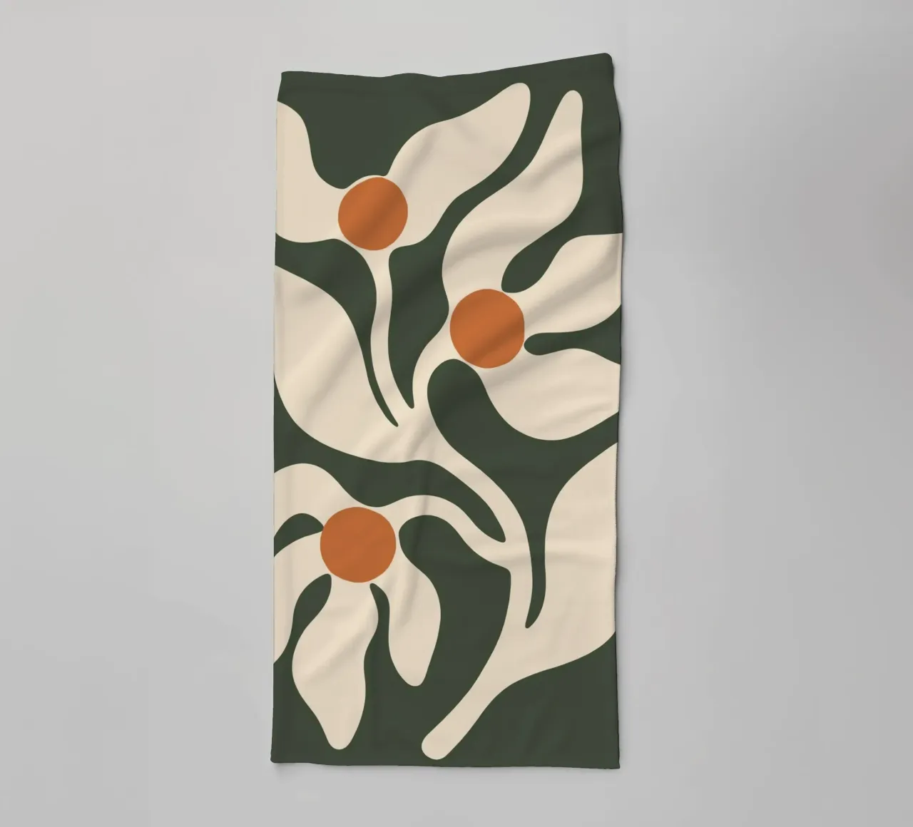 Retro Boho Floral asciugamano da bagno da Attaboy Dsgn