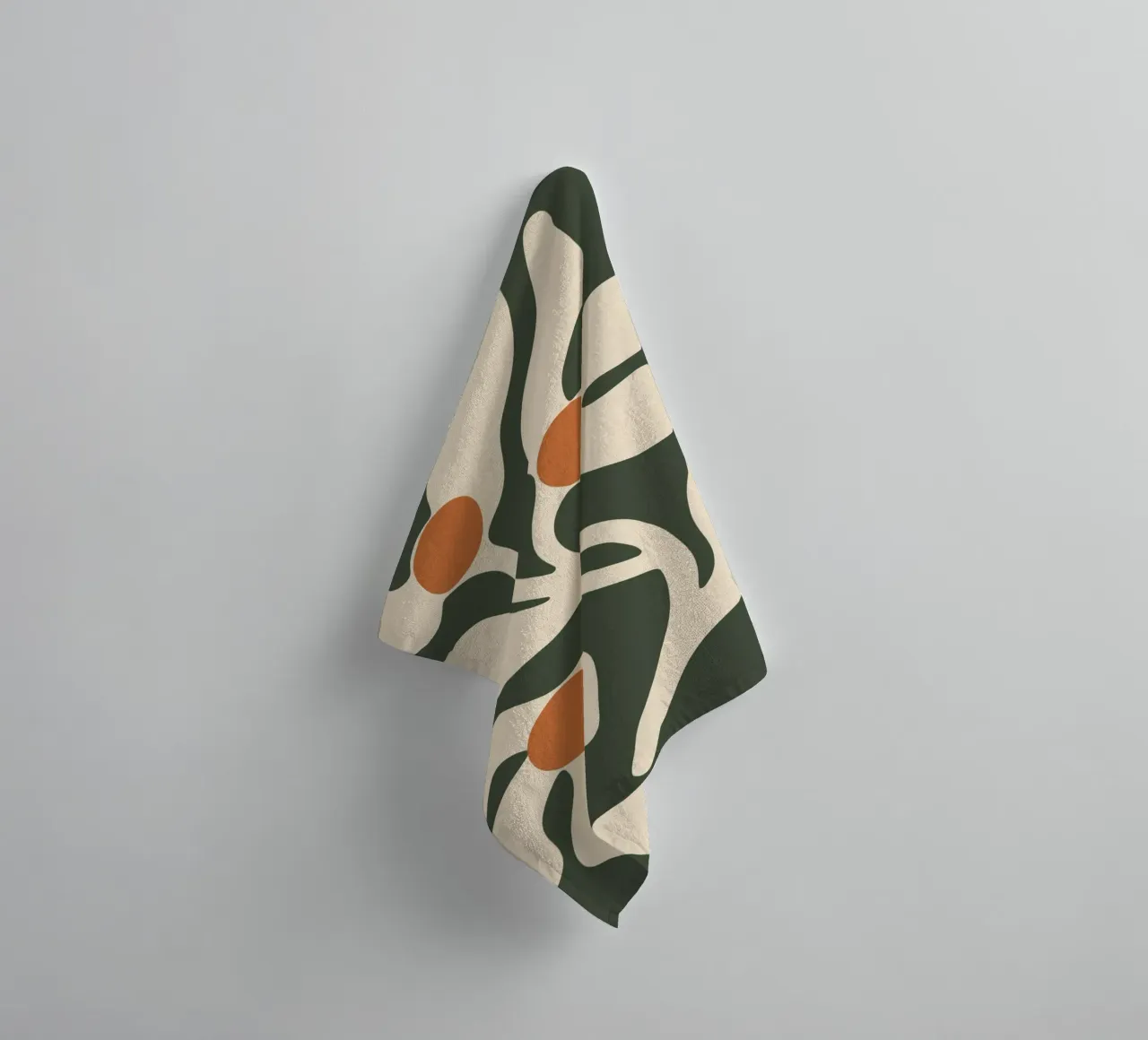 Retro Boho Floral asciugamano da bagno da Attaboy Dsgn