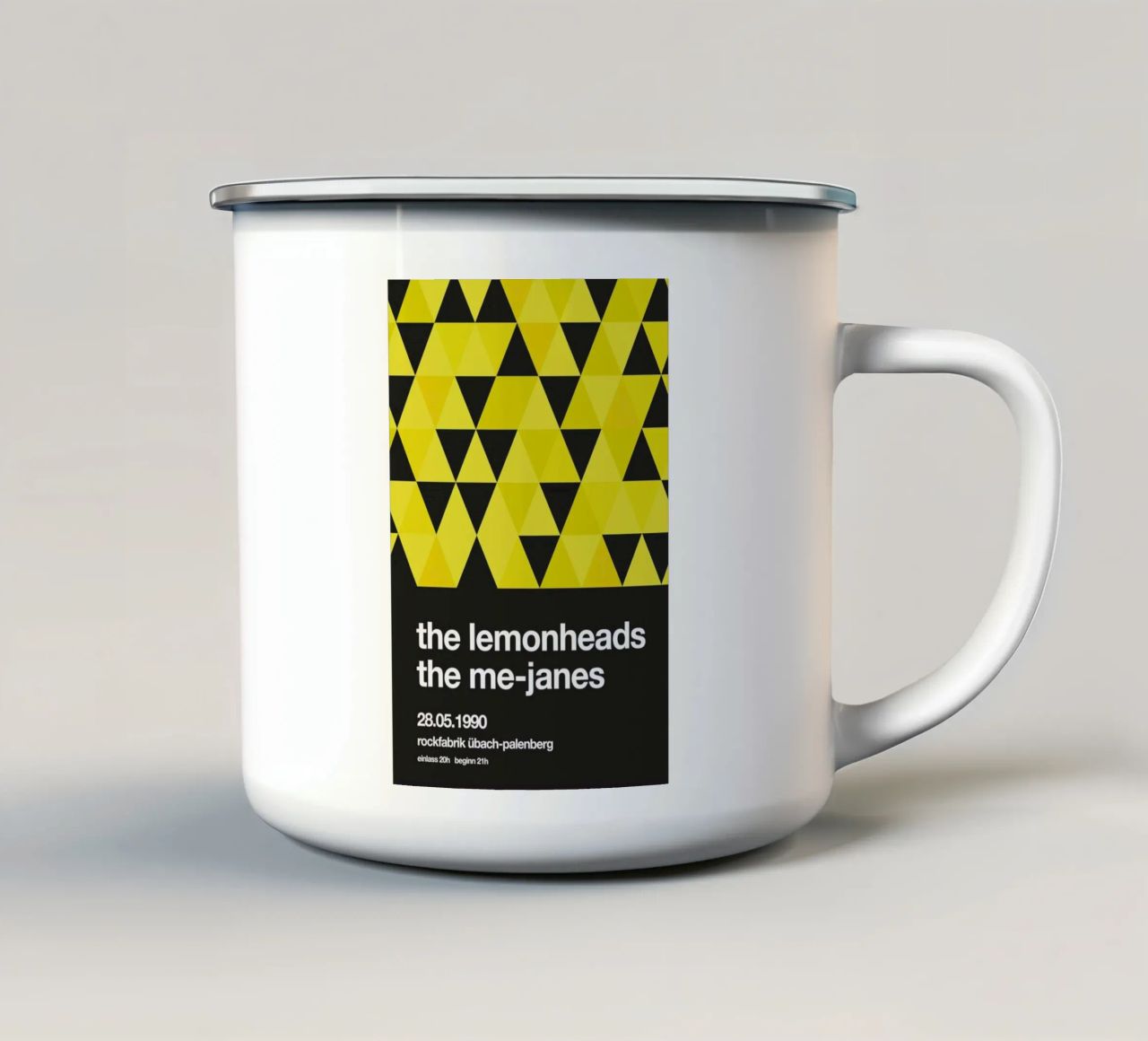 The Lemonheads tazza in smalto da Stephan Kochs