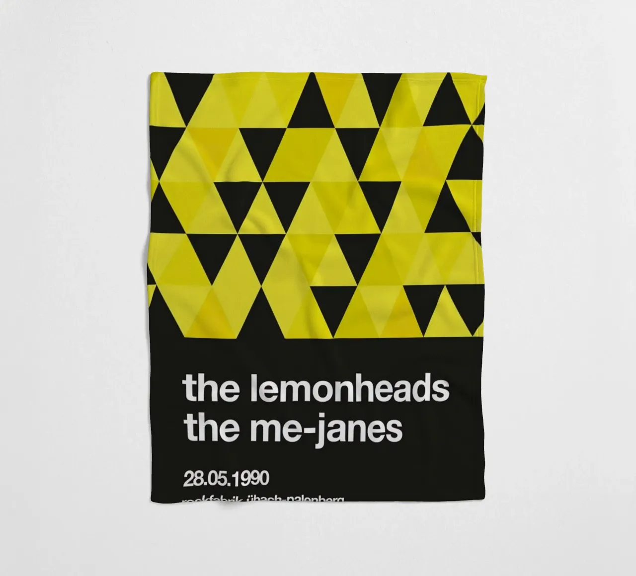 The Lemonheads fleece blanket by Stephan Kochs