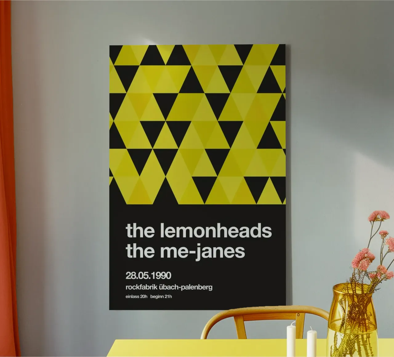 The Lemonheads tela con Cornice a cassetta da Stephan Kochs