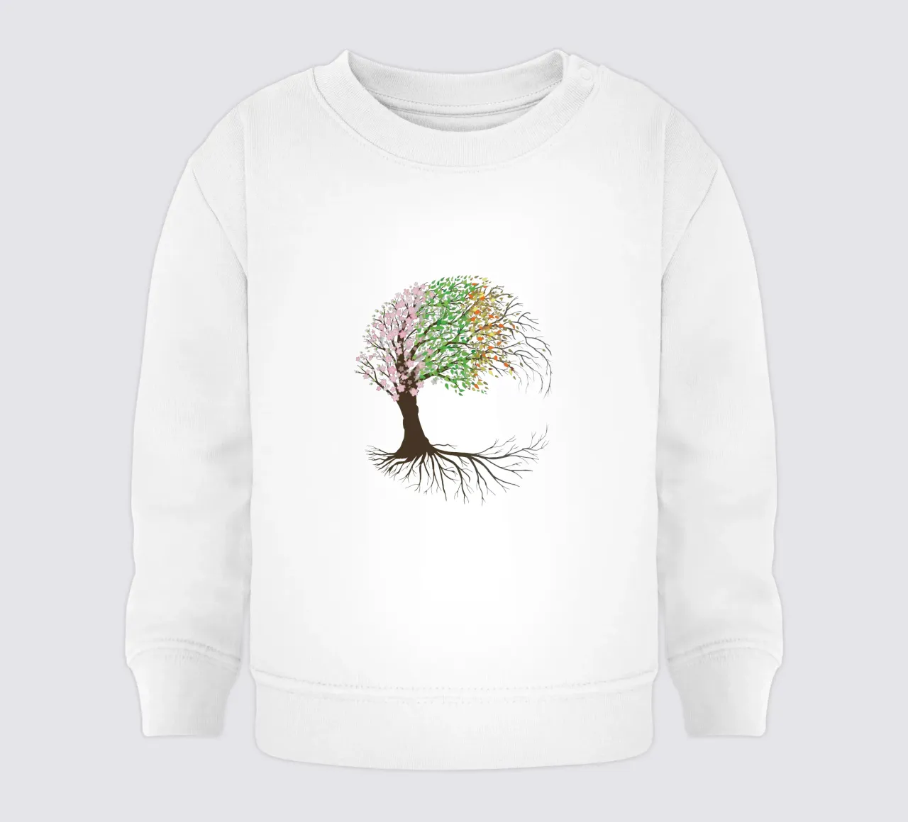 Quattro stagioni yggdrasil o albero della vita felpa neonato da BwiseLizzy