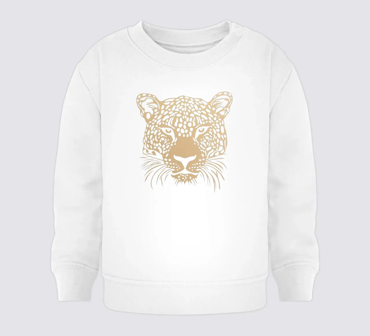 Leopard Shirt Design felpa neonato da Autofocus