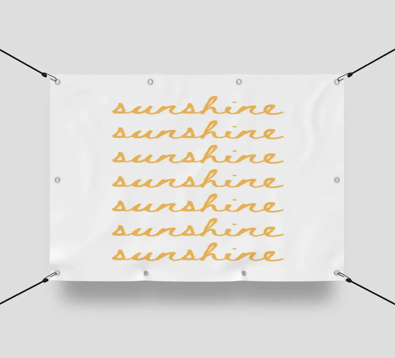 Sunshine telo in pvc da PinkCandyWalls