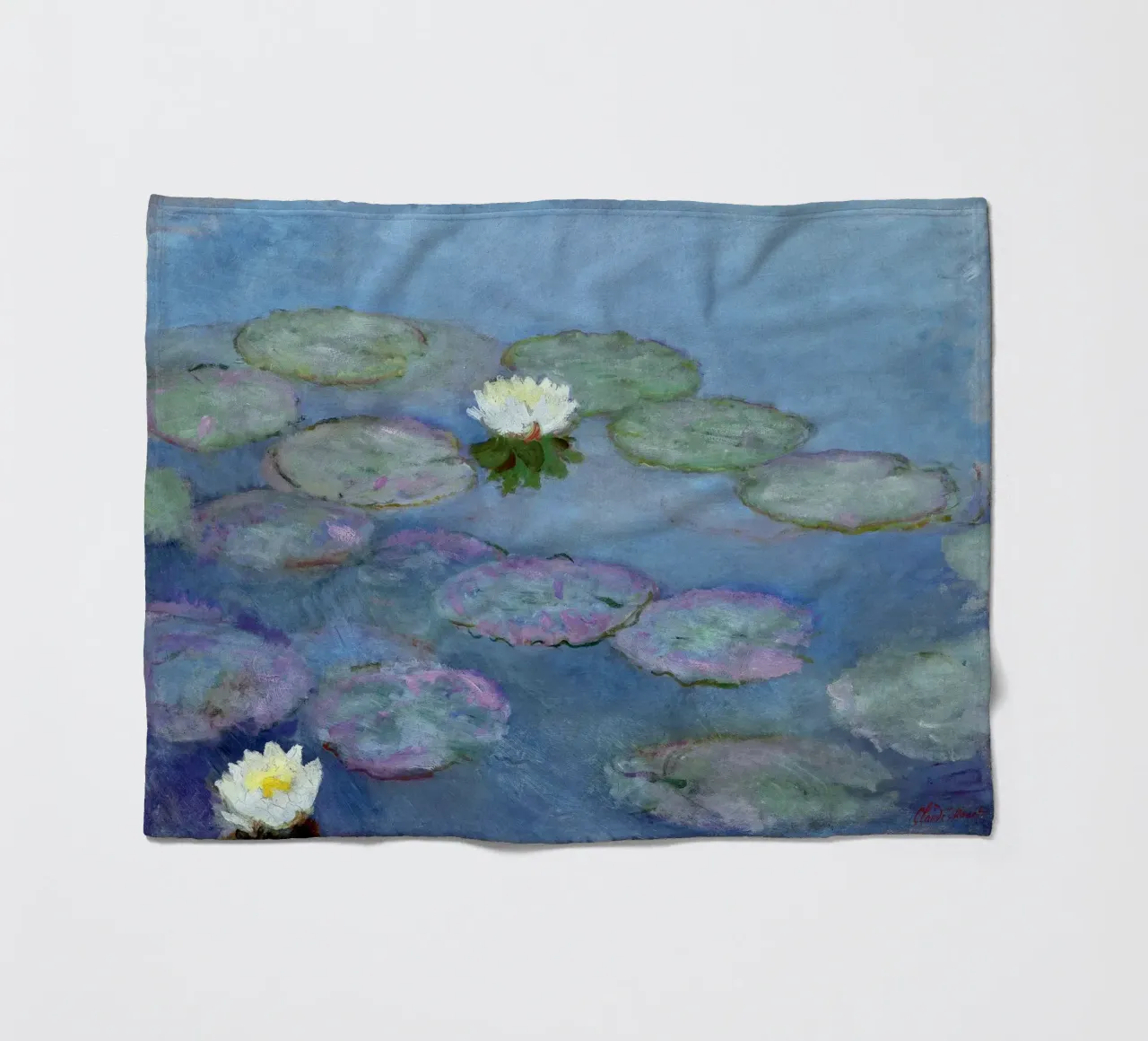 Nymphéas 1897-1899 - Claude Monet coperta in pile da apoloprints