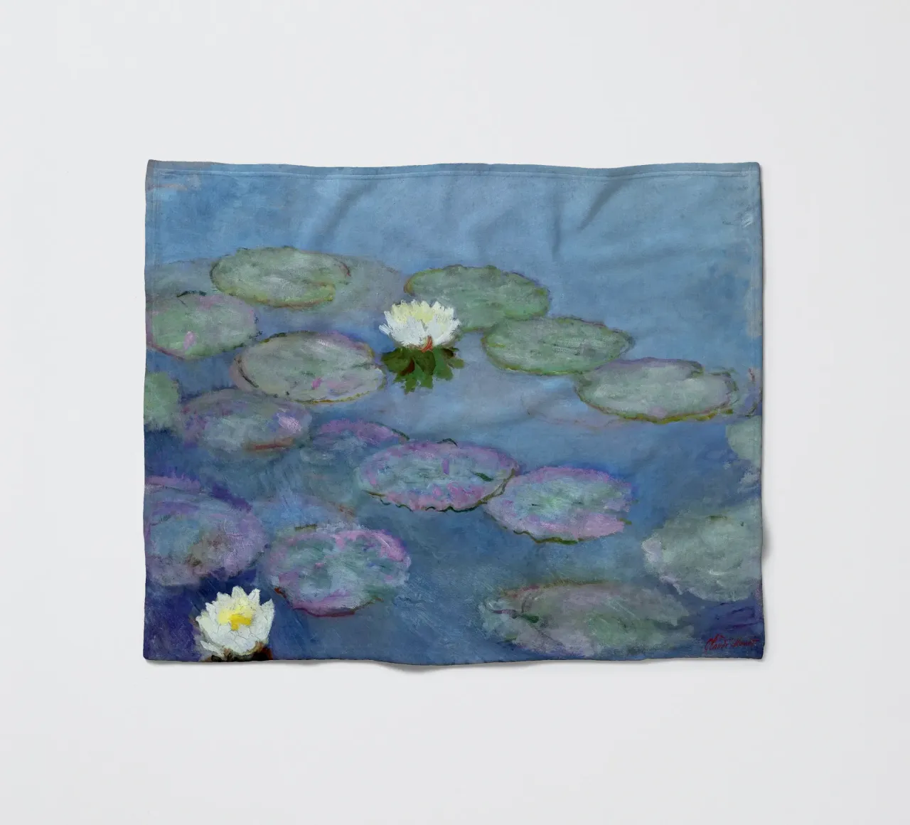 Nymphéas 1897-1899 - Claude Monet coperta in pile da apoloprints