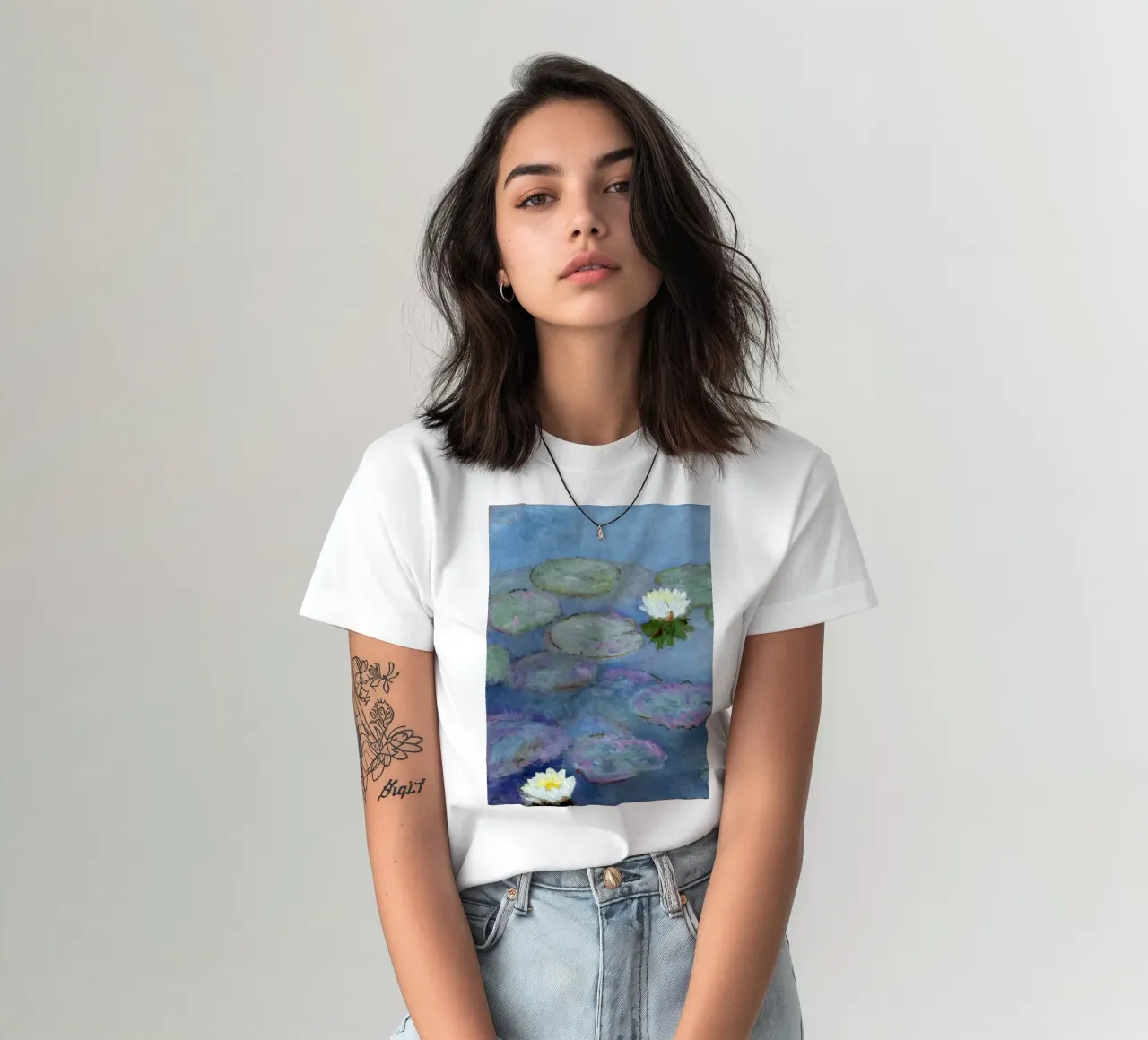 Nymphéas 1897-1899 - Claude Monet t-shirt da apoloprints